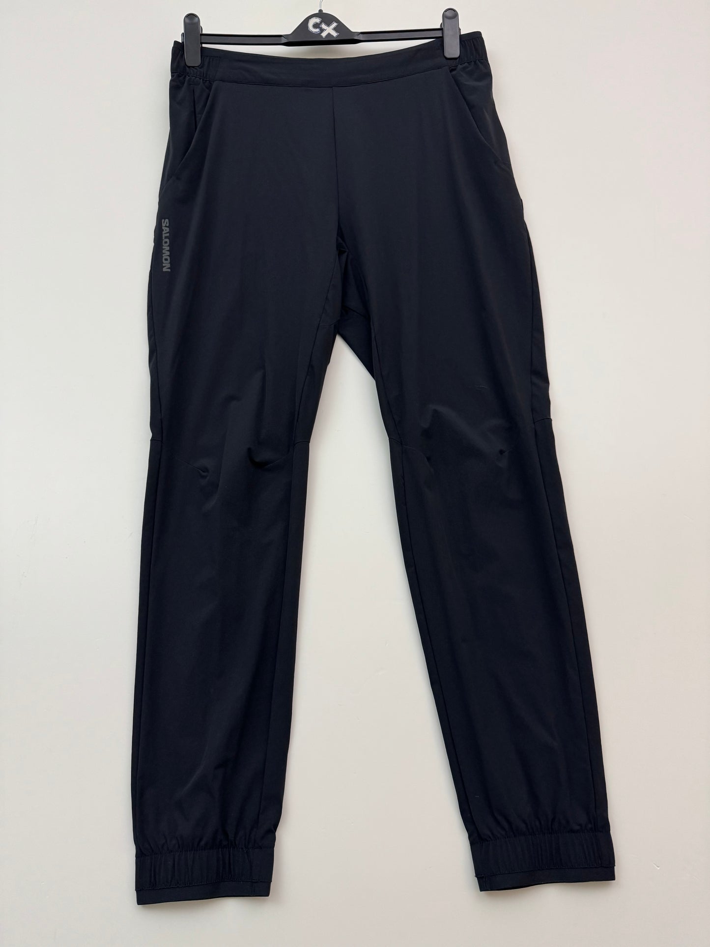 Salomon Men's Large Black Technical Trail Running Pants Trousers