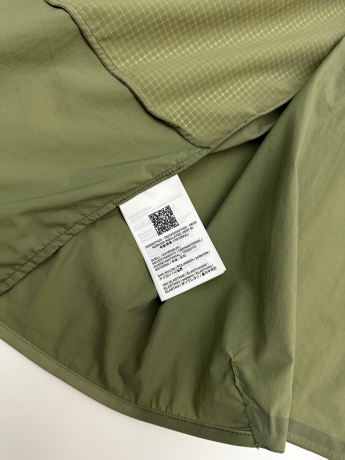 Arc'teryx Norvan Insulated Vest Forage Green Men's L Large
