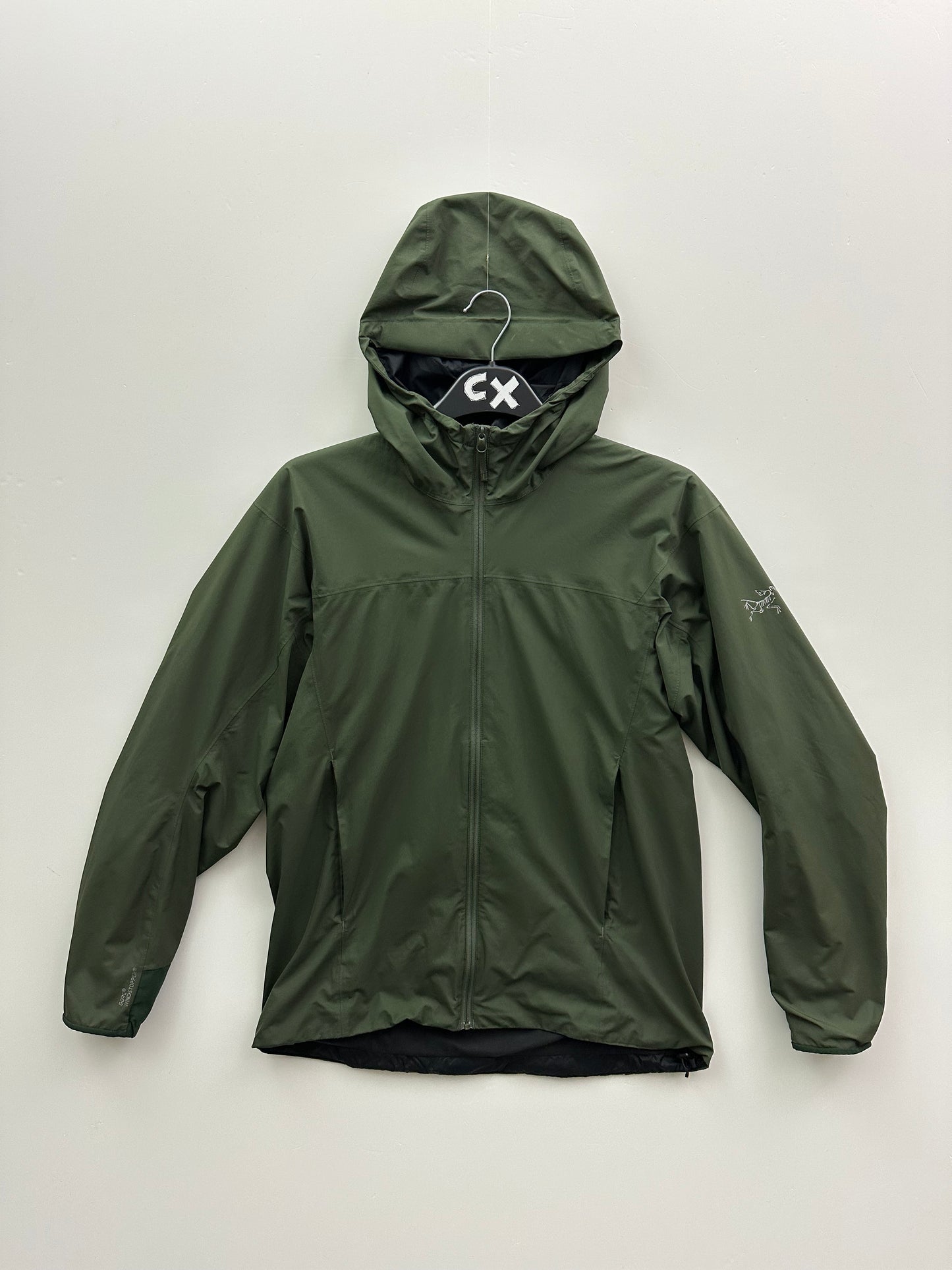 Arc’teryx Solano Hoody Green Men’s M Medium Gore Windstopper