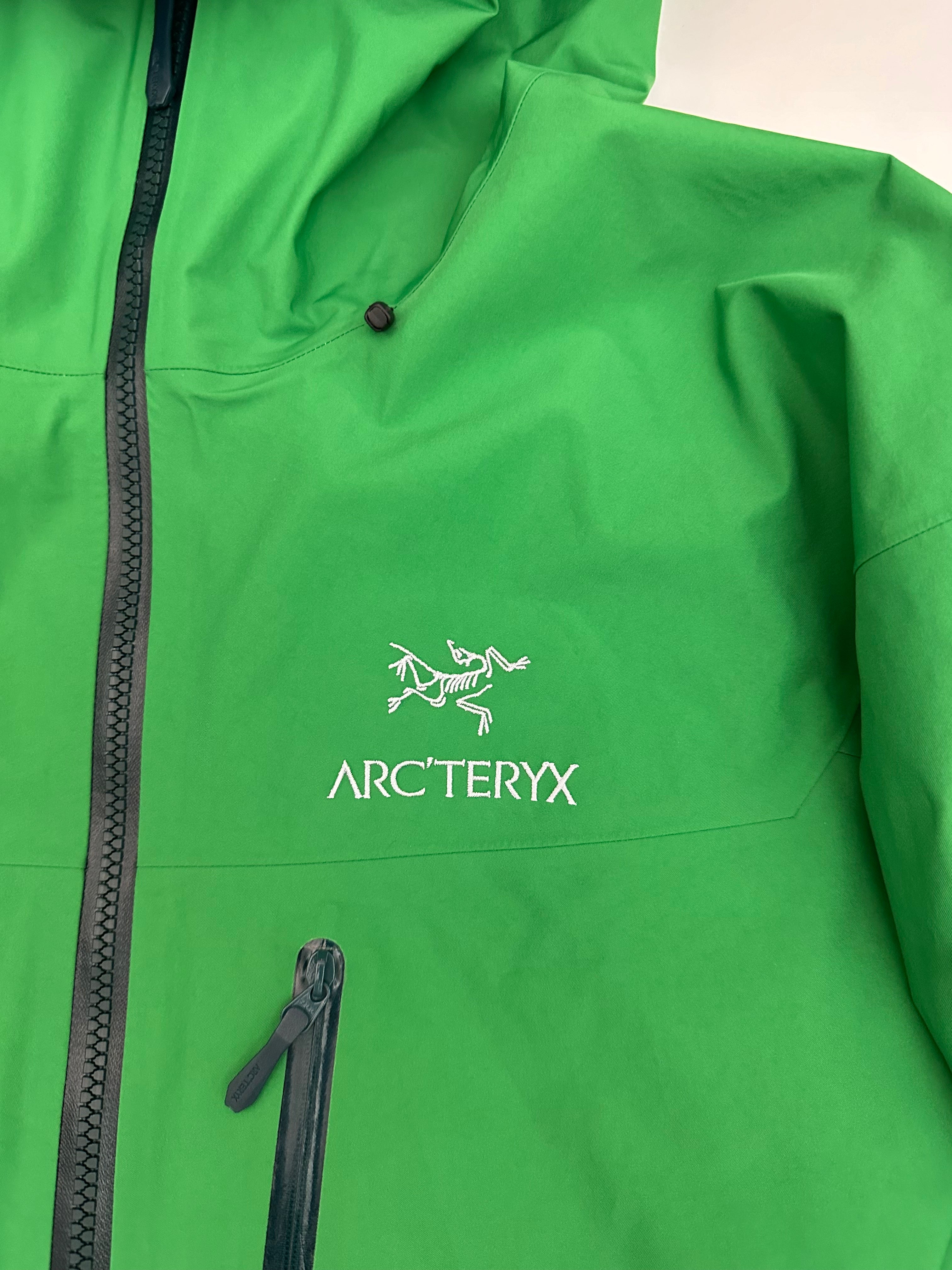 Arc'teryx Alpha SV Jacket Jungle Green Men's L Large Gore-Tex Pro RECC –  Chamonyx