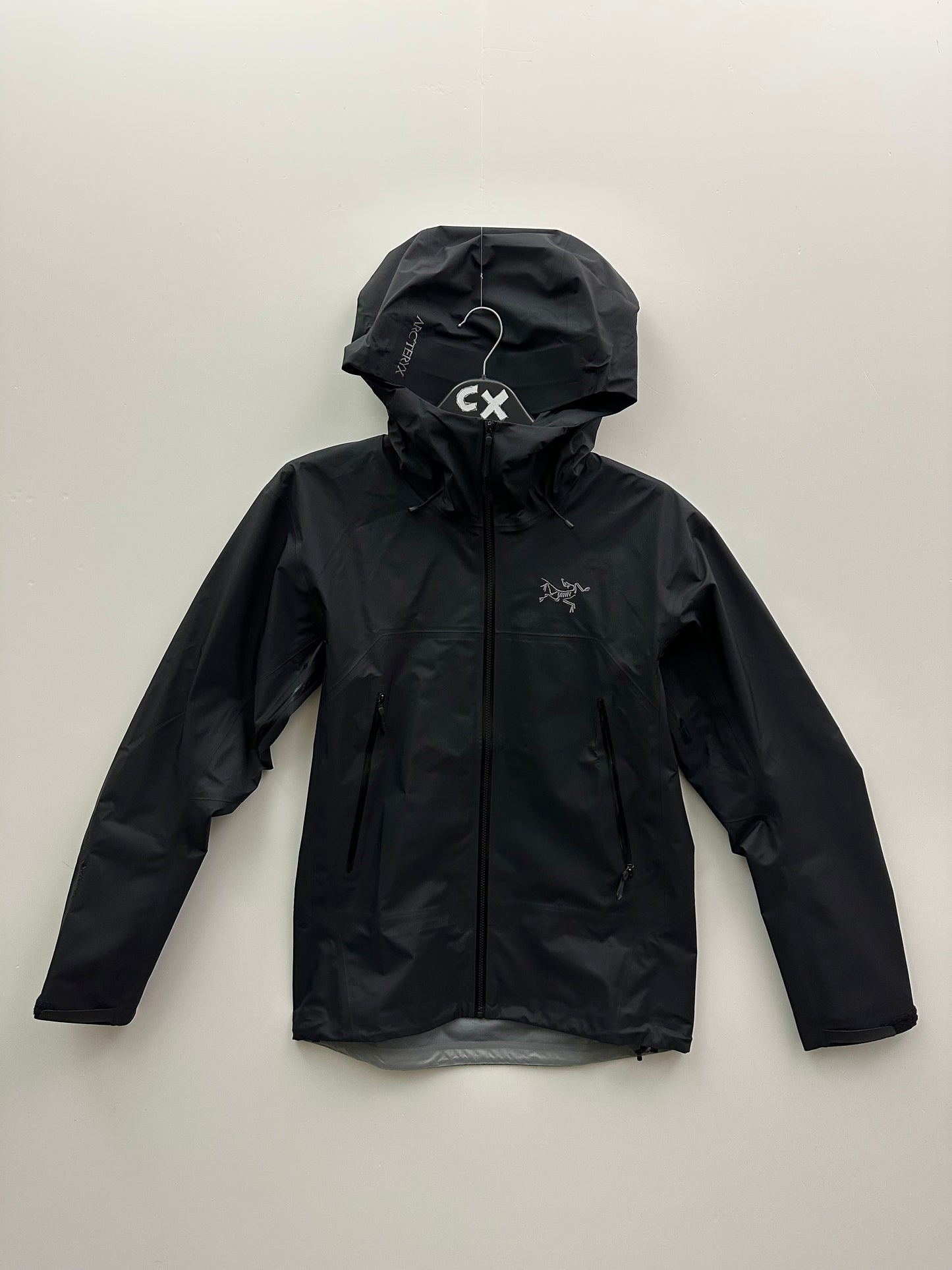Arc’teryx Beta Lightweight Jacket Black Men’s S Small Gore-Tex RECCO