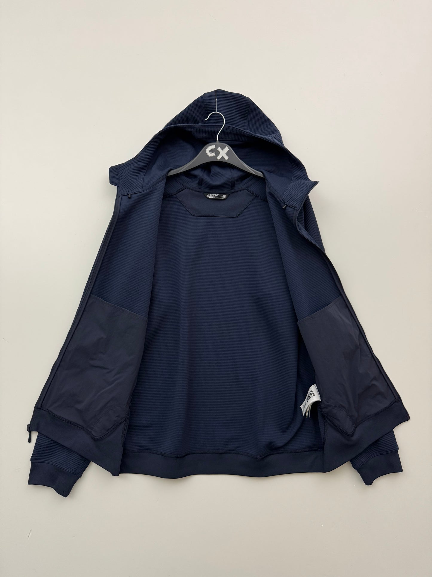 Arc'teryx Olera Full-Zip Hoody Men's L Large Black Sapphire l