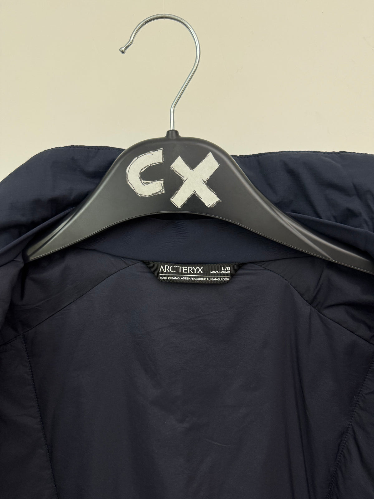 Arc'teryx Atom SV Jacket Black Sapphire Blue Men's L Large