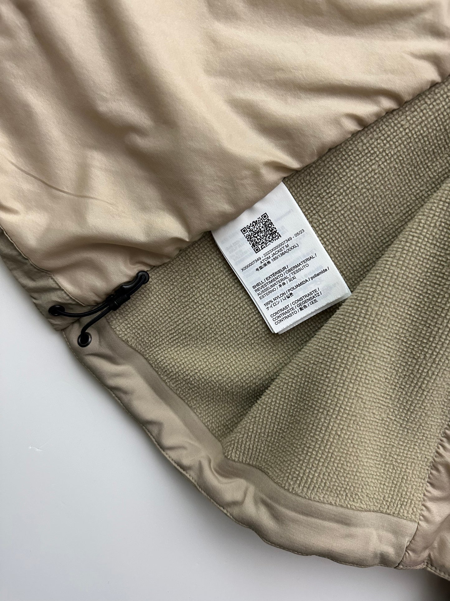 Arc’teryx Atom Jacket Smoke Bluff Men’s 3XL / XXXL