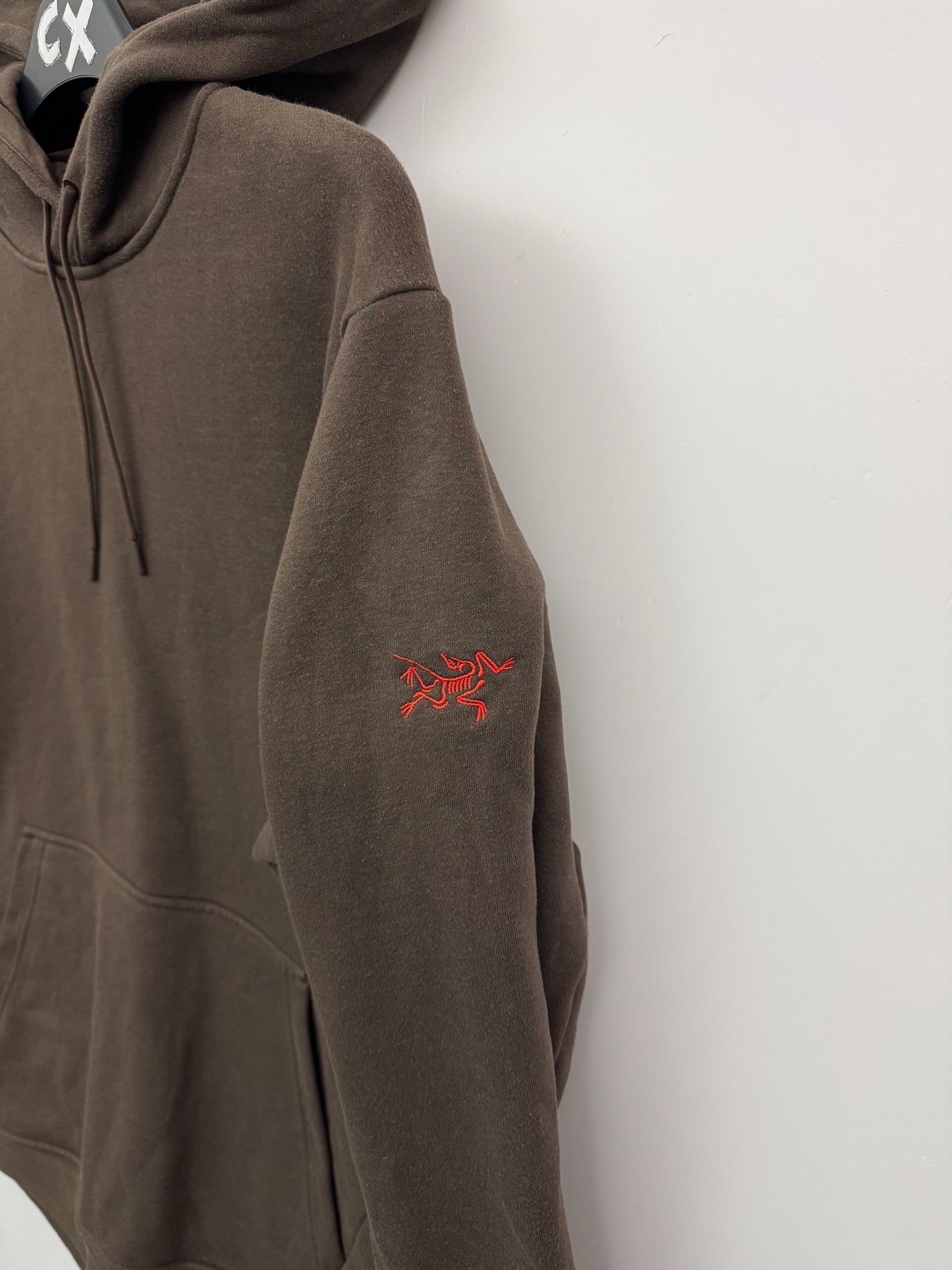 Arc'teryx Emblem Fleece Hoody Men's L Large Carob Brown
