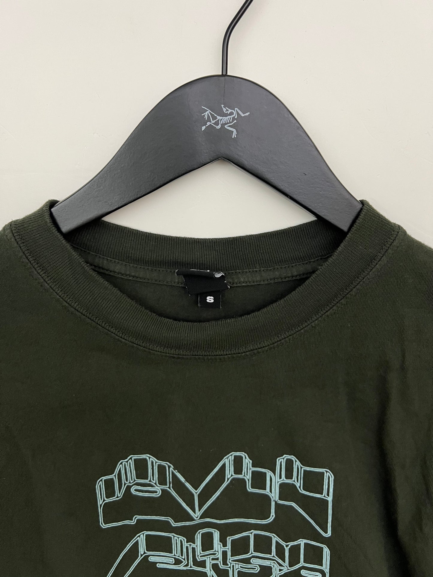 Brain Dead x Arc'teryx All Rise London T-shirt Green Men’s Size S Small