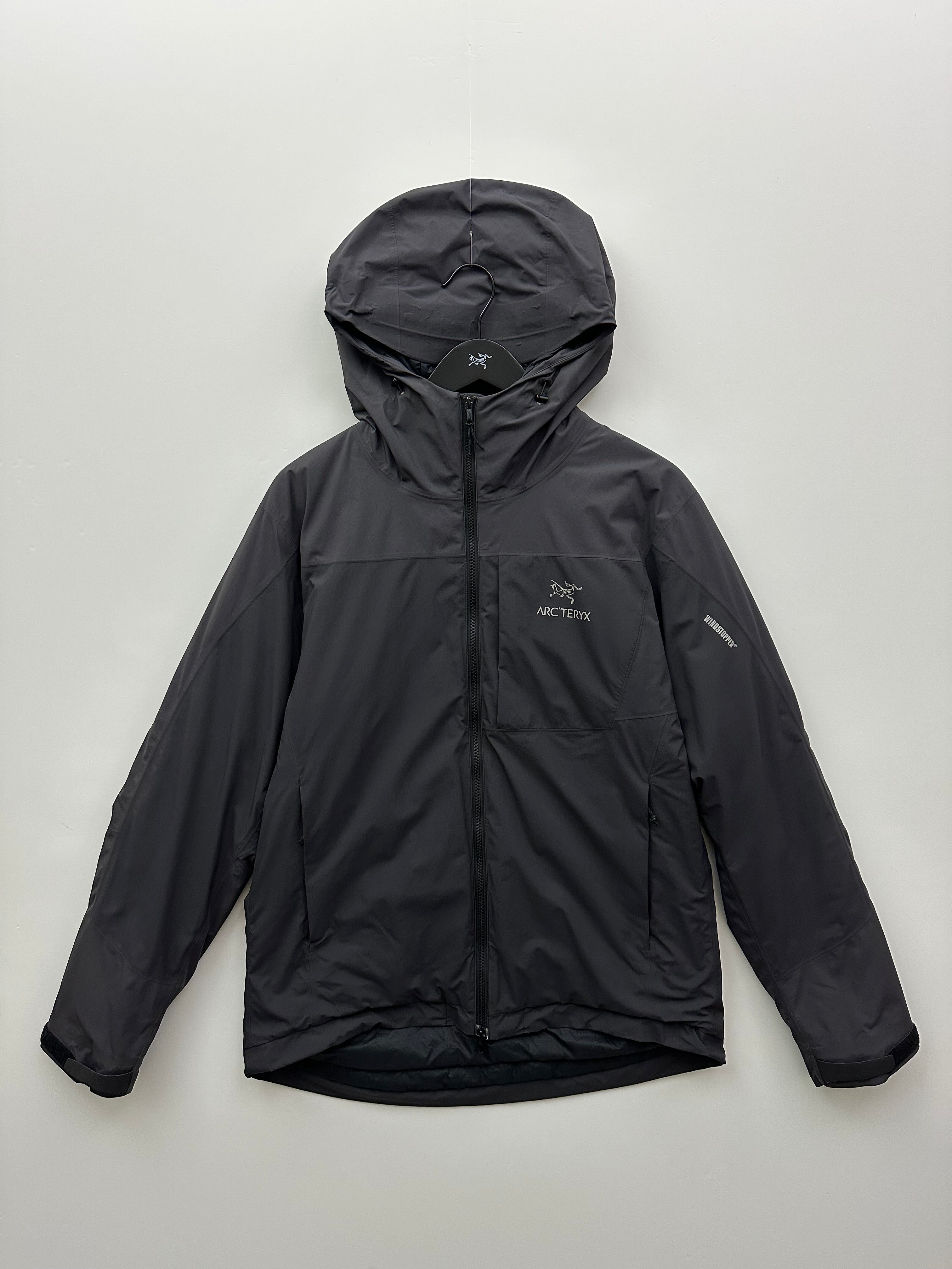ジャケット・アウター ARC'TERYX GORE-TEX M size Arc'teryx Alpha SL Jacket Mens XL Black Hooded Gore-Tex Paclite