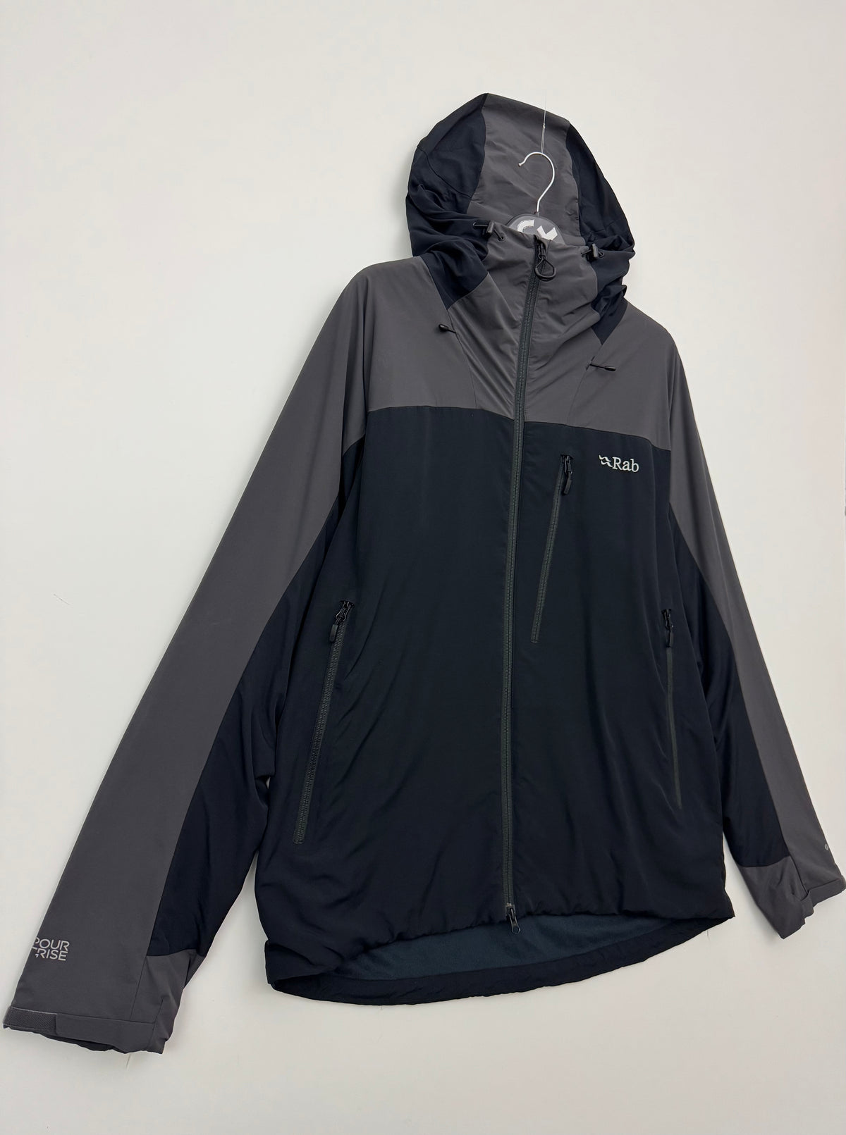 Rab VR Guide Jacket Black Men's XXL 2XL Vapour-Rise Fleece Lined Softshell