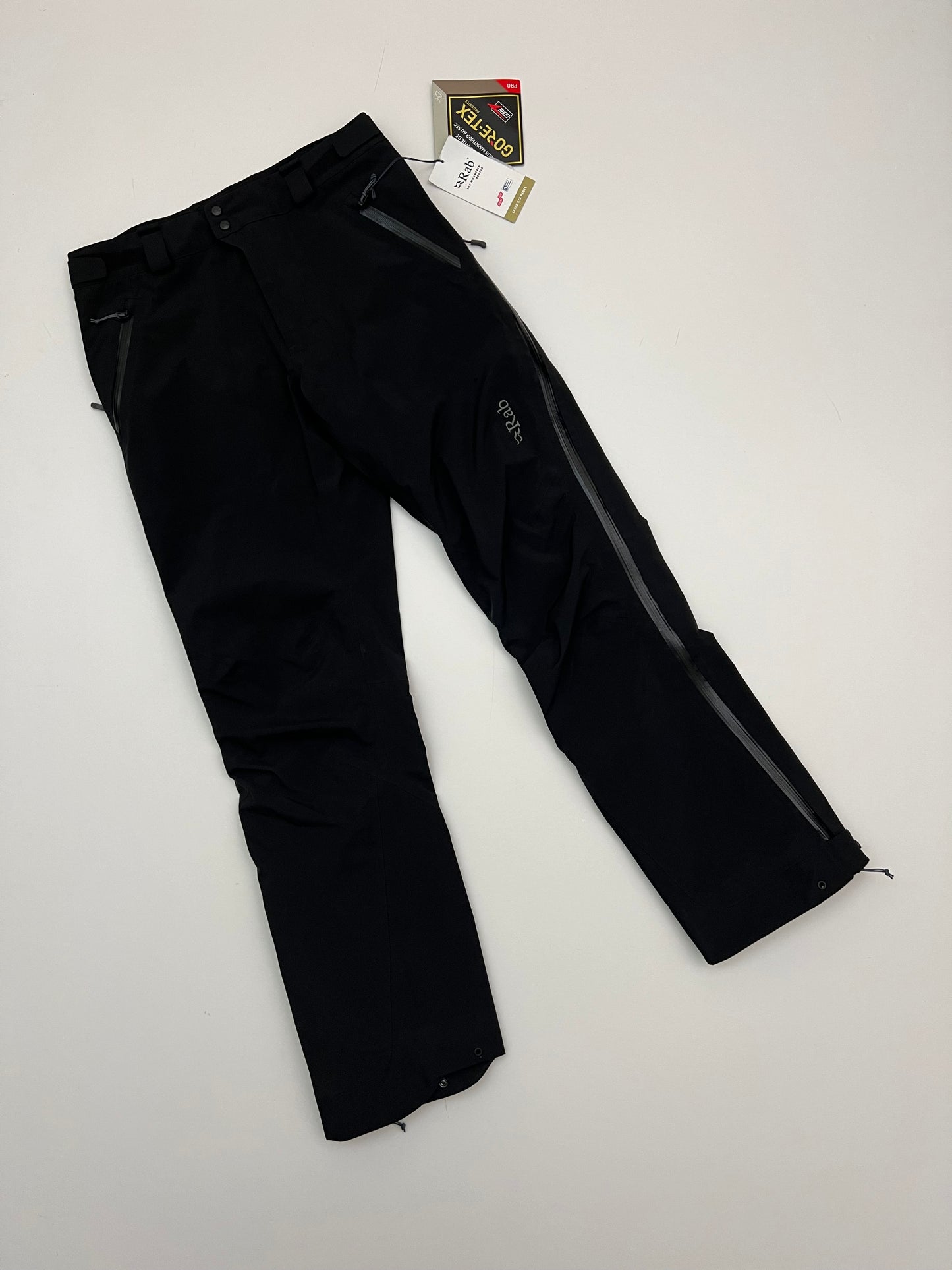 Rab Latok GTX Pants Black Men’s S Small Gore-Tex Pro