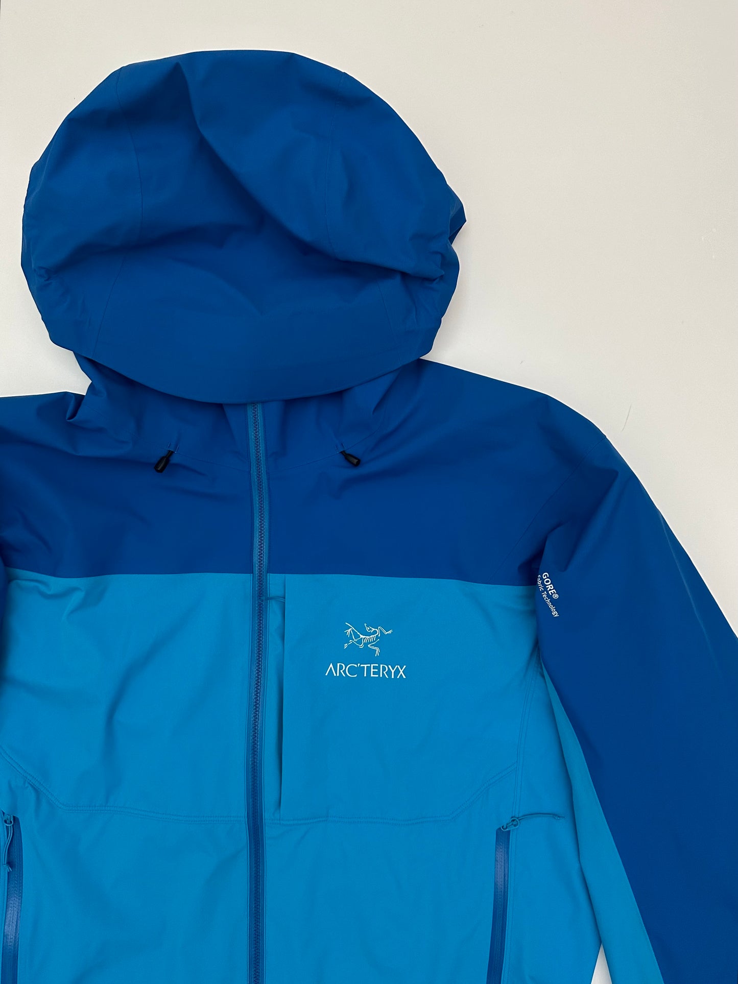 Arc’teryx Alpha Comp Hoody Riptide Blue Men’s L Large Gore-Tex Hybrid