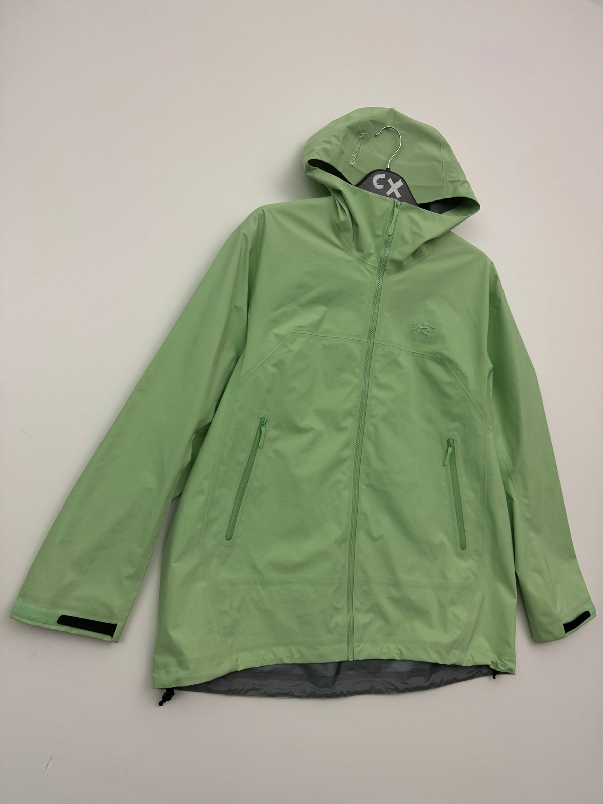 Arc'teryx Beta Jacket Phosphorescent Green Women's XL Extra Large Gore-Tex RECCO