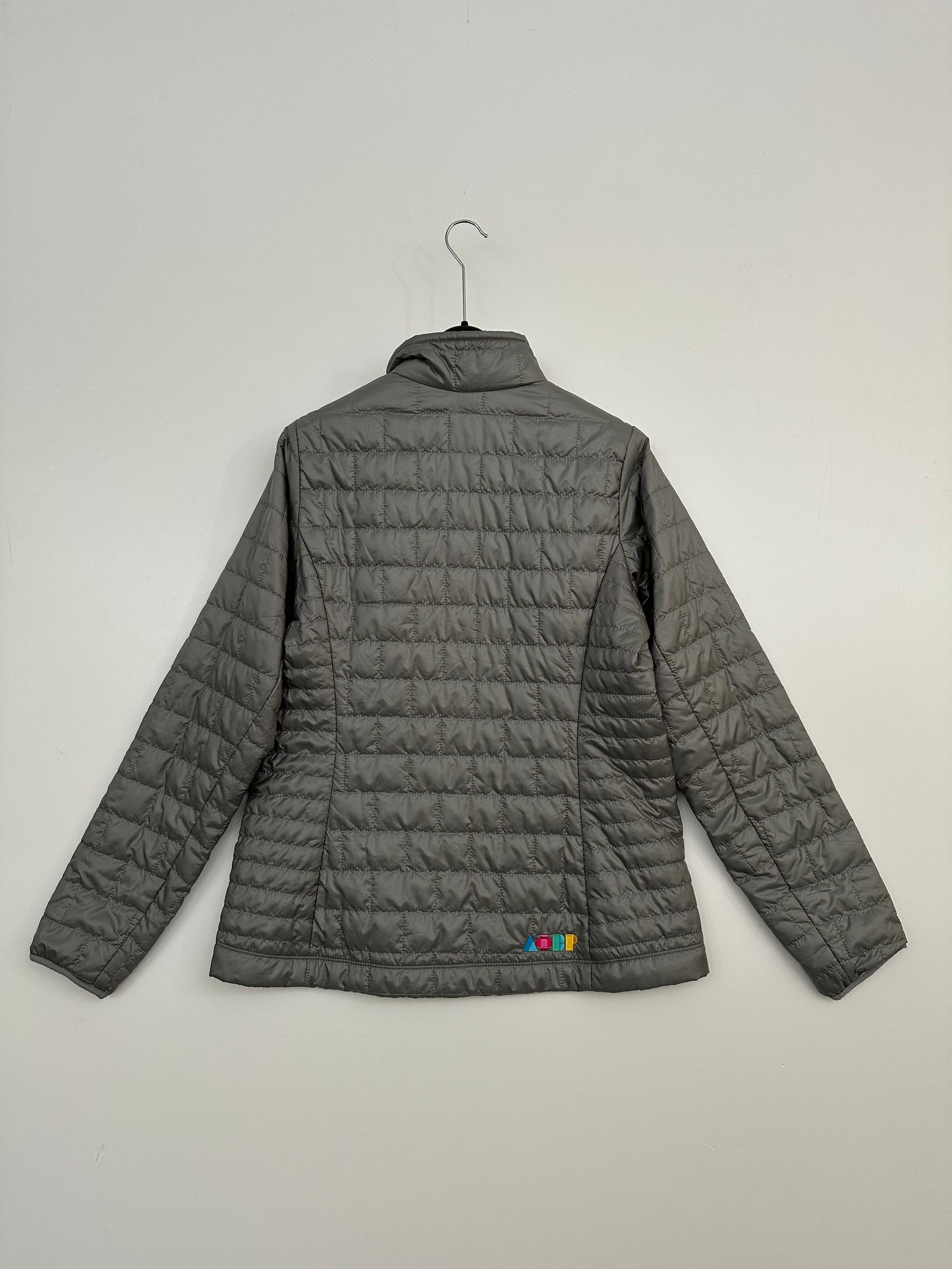 Patagonia Nano Puff Jacket Women's L Large Feather Grey