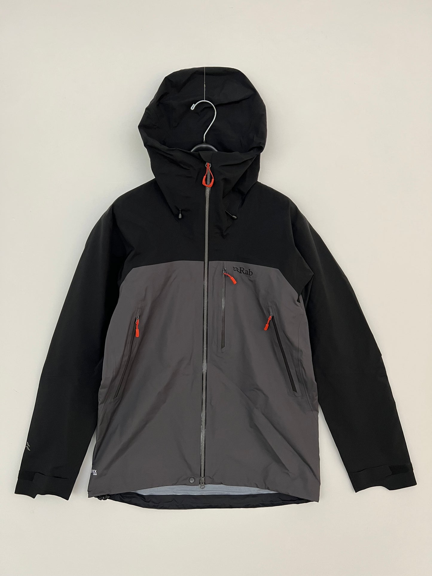 RAB Latok Mountain Jacket Black / Graphene Men’s S Small Gore-Tex Pro