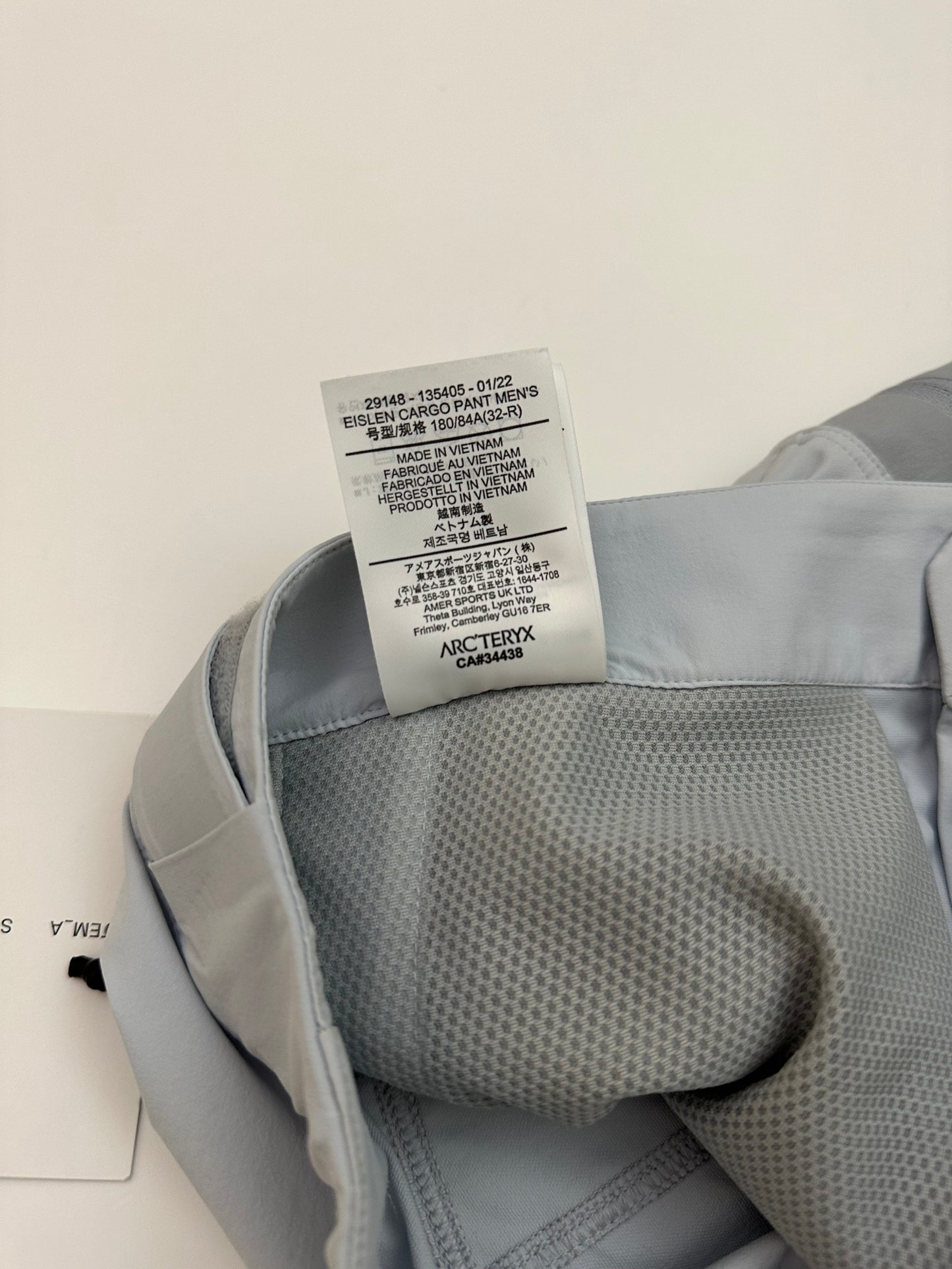 Arc'teryx System A Eislen Cargo Pant Turbine Men’s 32