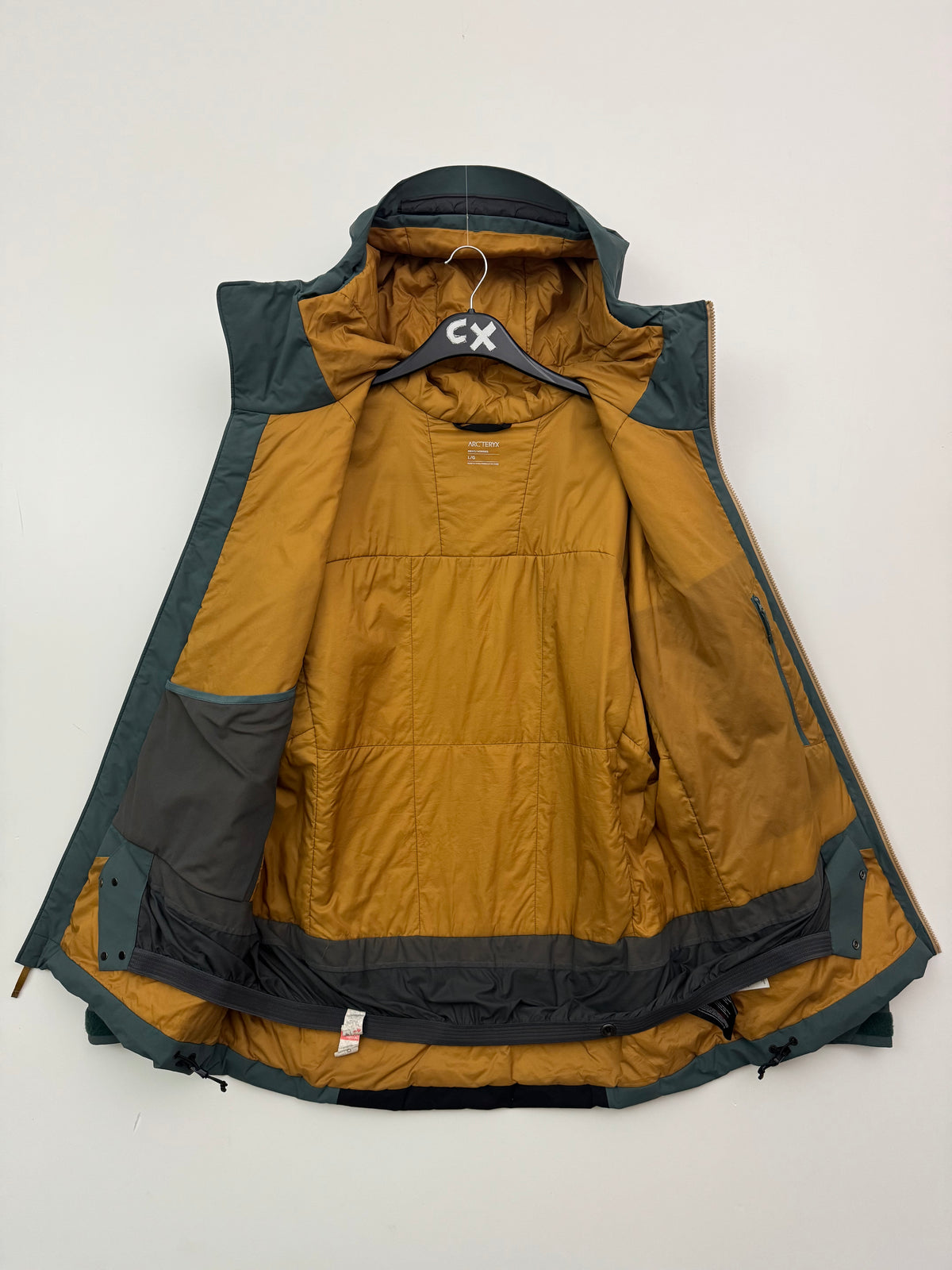 Arc'teryx Sabre Insulated Jacket Dark Magic Men's L Large Gore-Tex RECCO