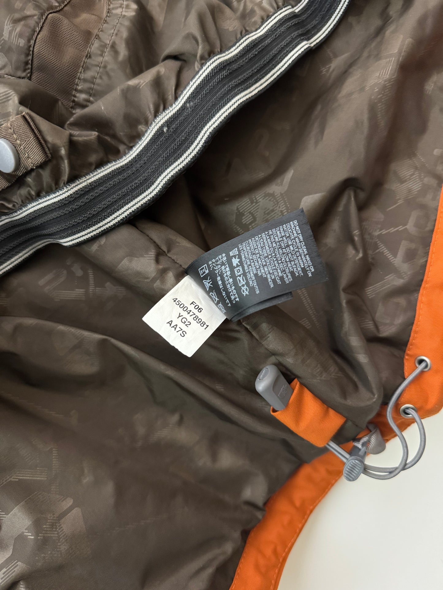 The North Face Prodigy Jacket Men's XL Extra Large Orange HyVent RECCO