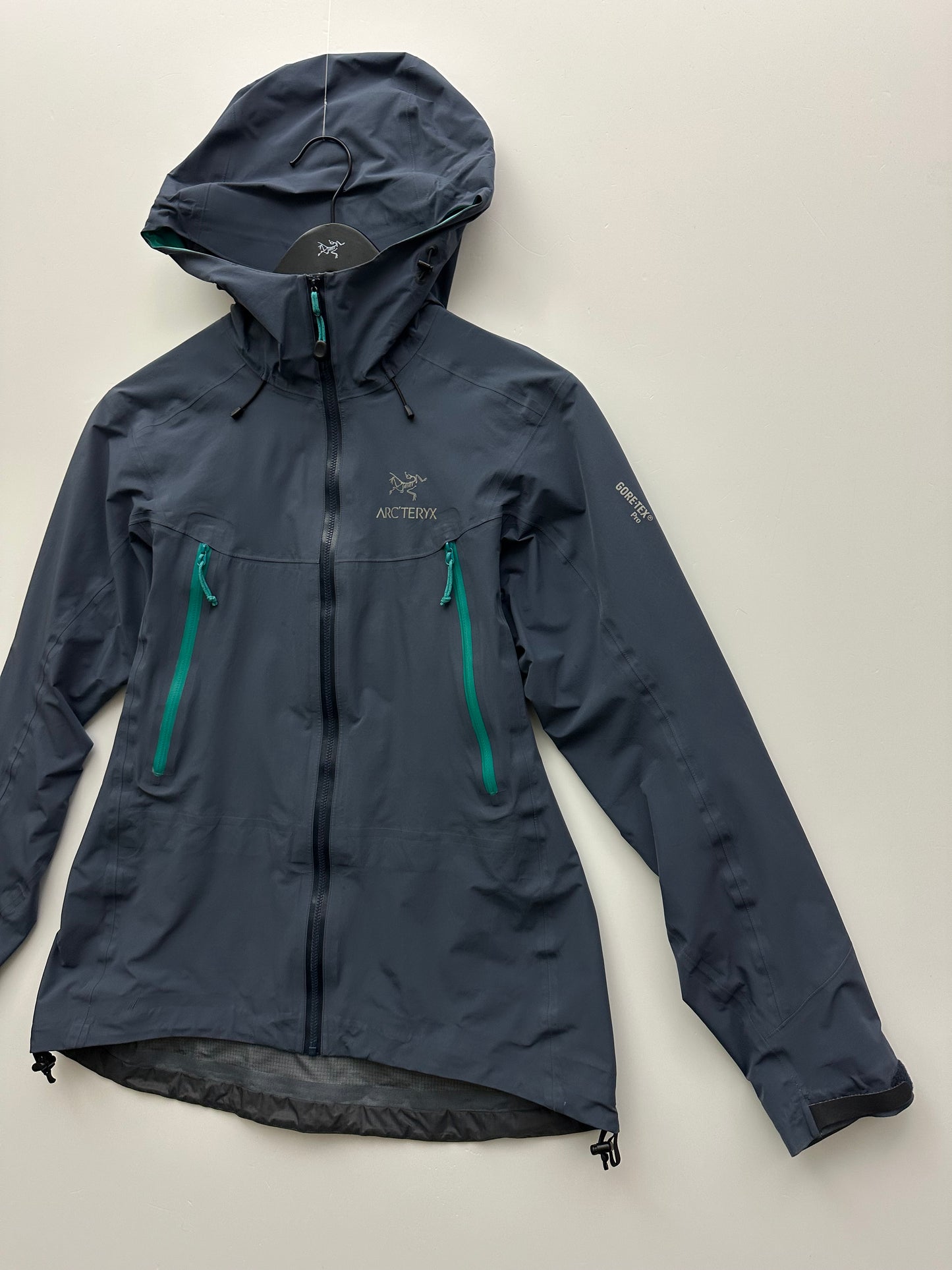 Arc’teryx Beta LT Jacket Heron Blue Women’s L Large Gore-Tex Pro