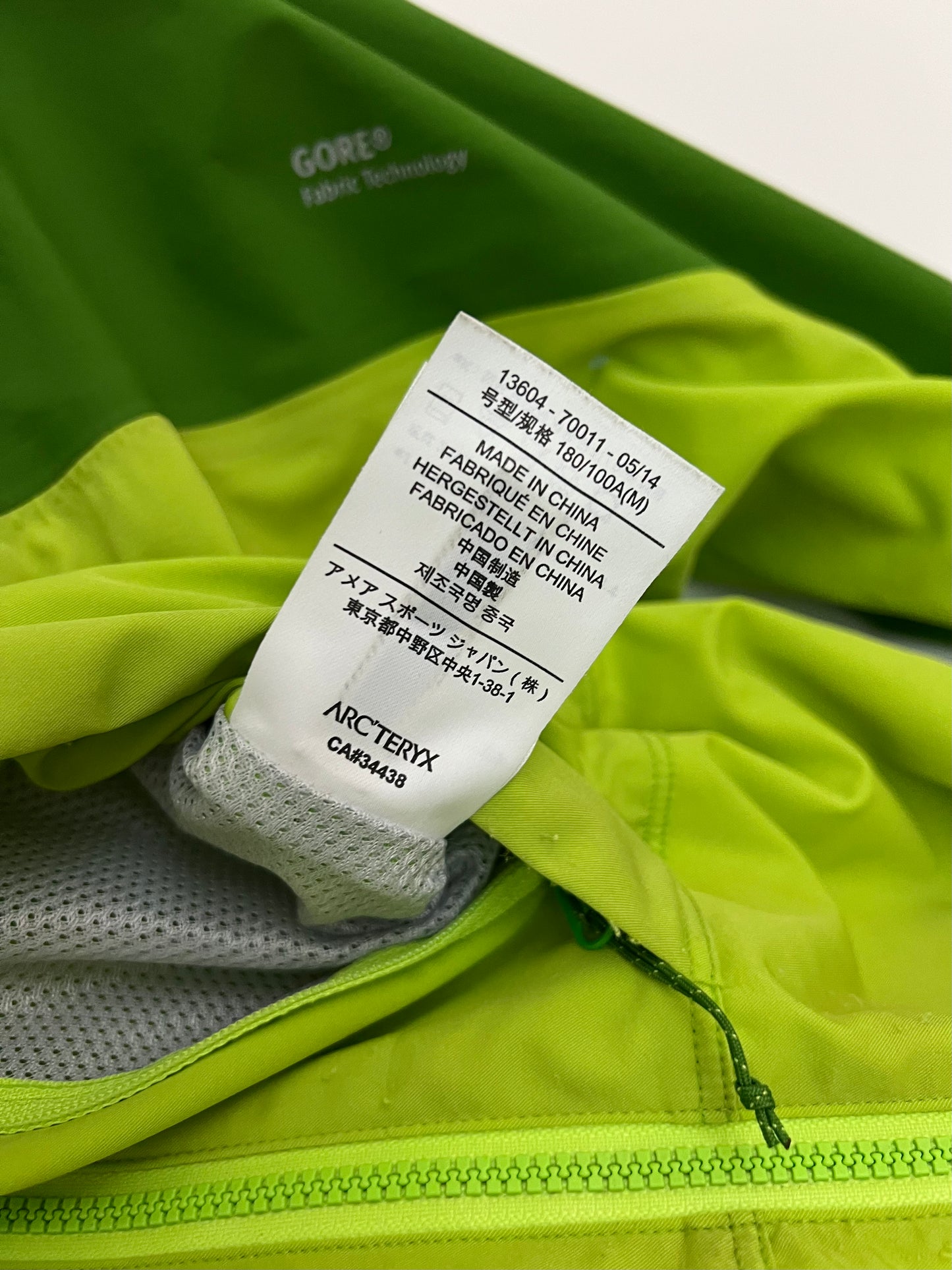 Arc’teryx Alpha Comp Hoody Mantis Green Men’s M Medium Gore-Tex Hybrid