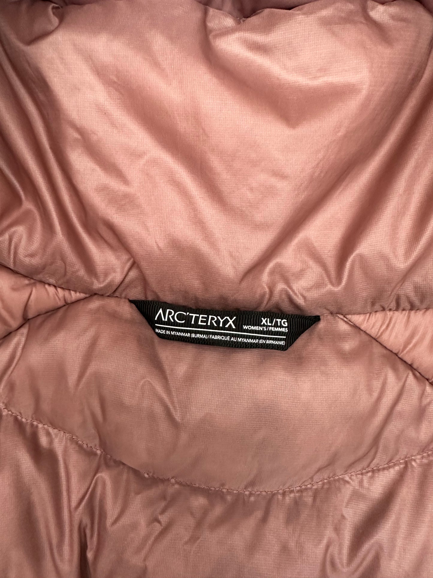 Arc'teryx Thorium AR Hoody Pink Women's XL Extra Large