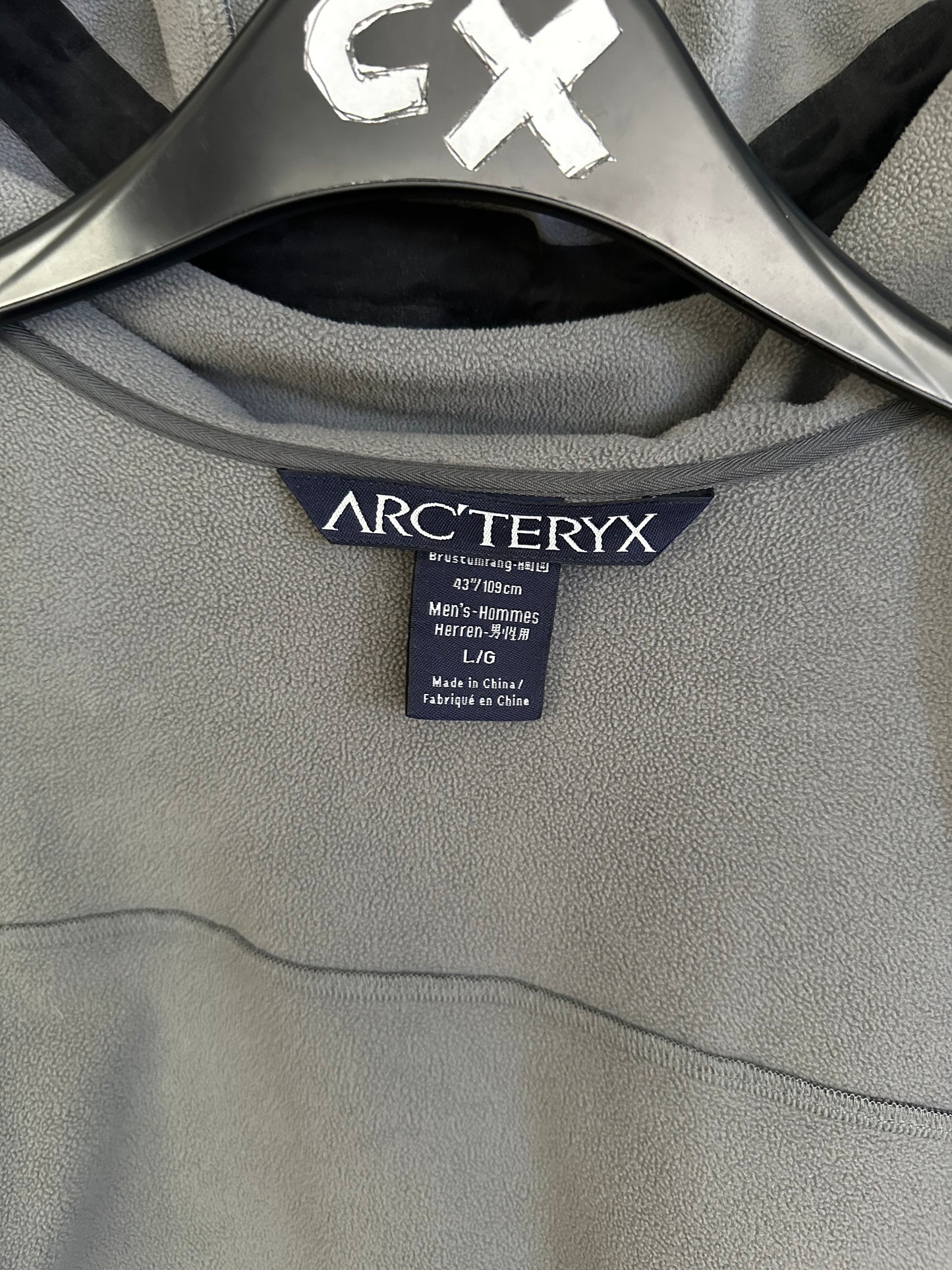 Arc’teryx Gamma MX Hoody Heron Grey Men’s L Large