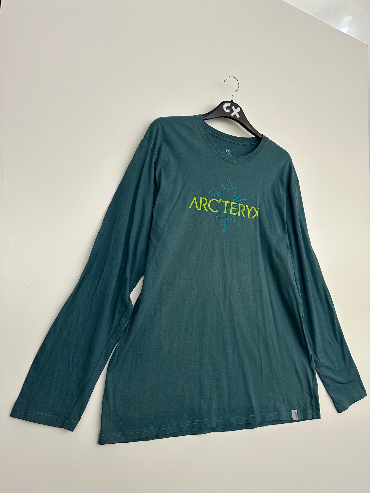 Arc'teryx Arc'Word Maple Leaf Long Sleeve T-Shirt Men's XXL