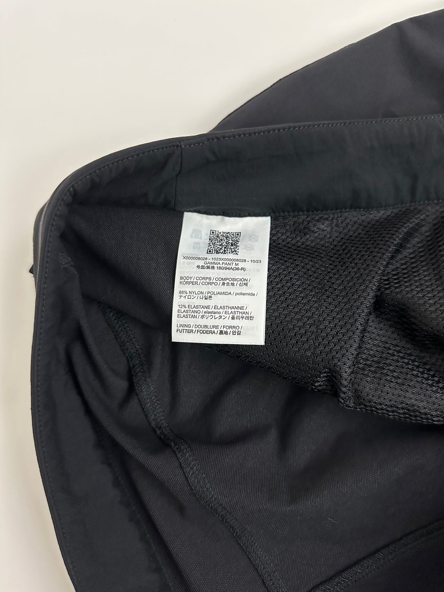Arc'teryx Gamma Pant Black Men’s 36 R