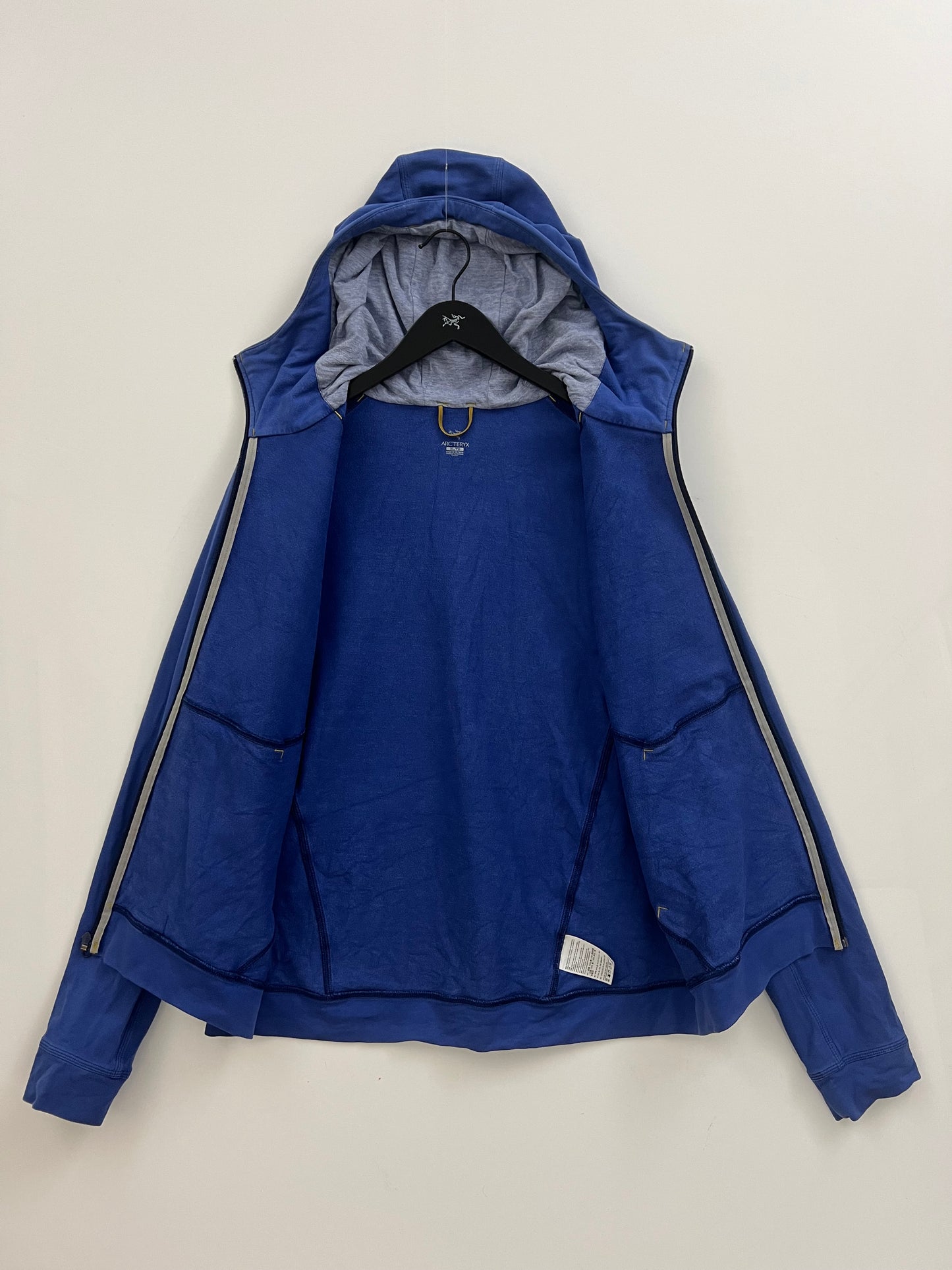 Arc'teryx Witness Full Zip Hoodie Men's XL Extra Large Twinleaf Blue