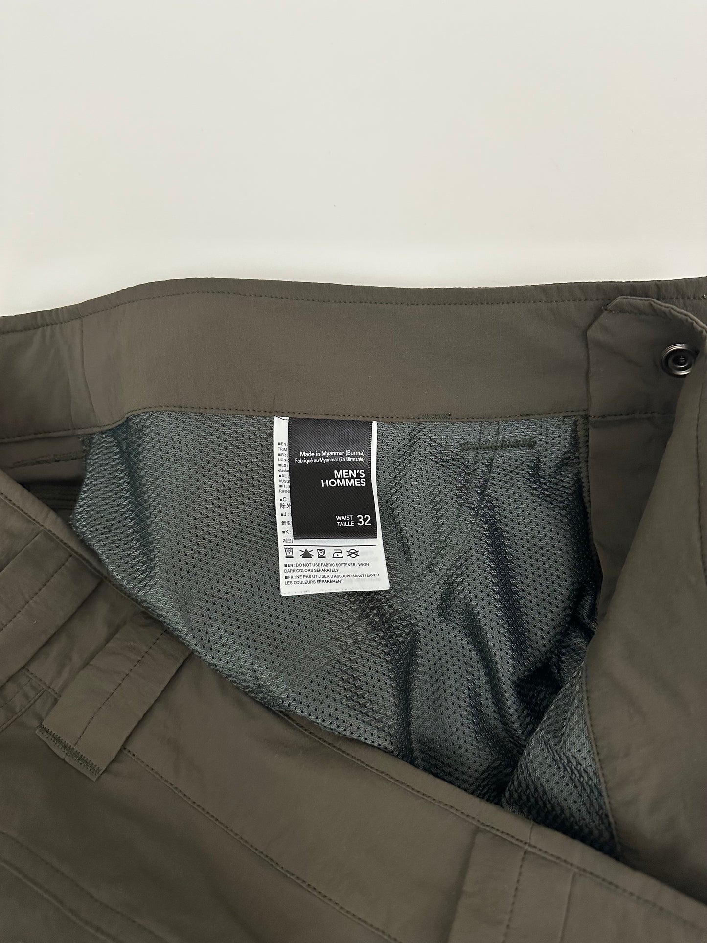 Arc’teryx Rampart Long Shorts Green Men’s 32