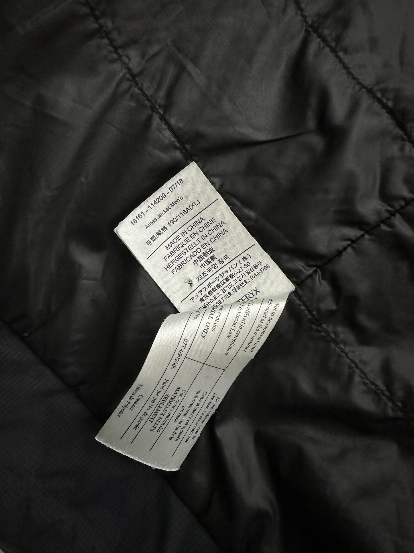 Arc’teryx Ames Jacket Green Men’s XL Extra Large Gore-Tex