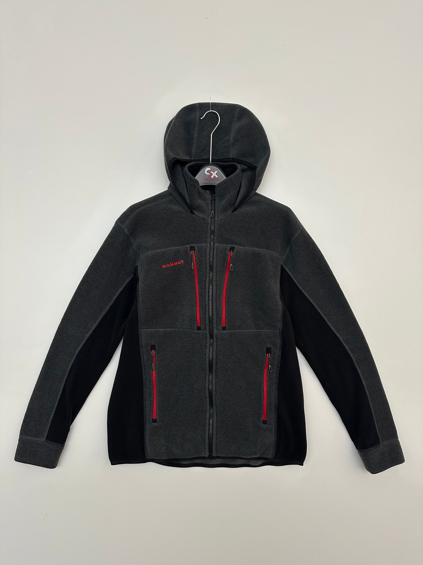 Mammut Eiswand Guide ML Hooded Jacket Anthracite Men's L Polartec Thermal Pro