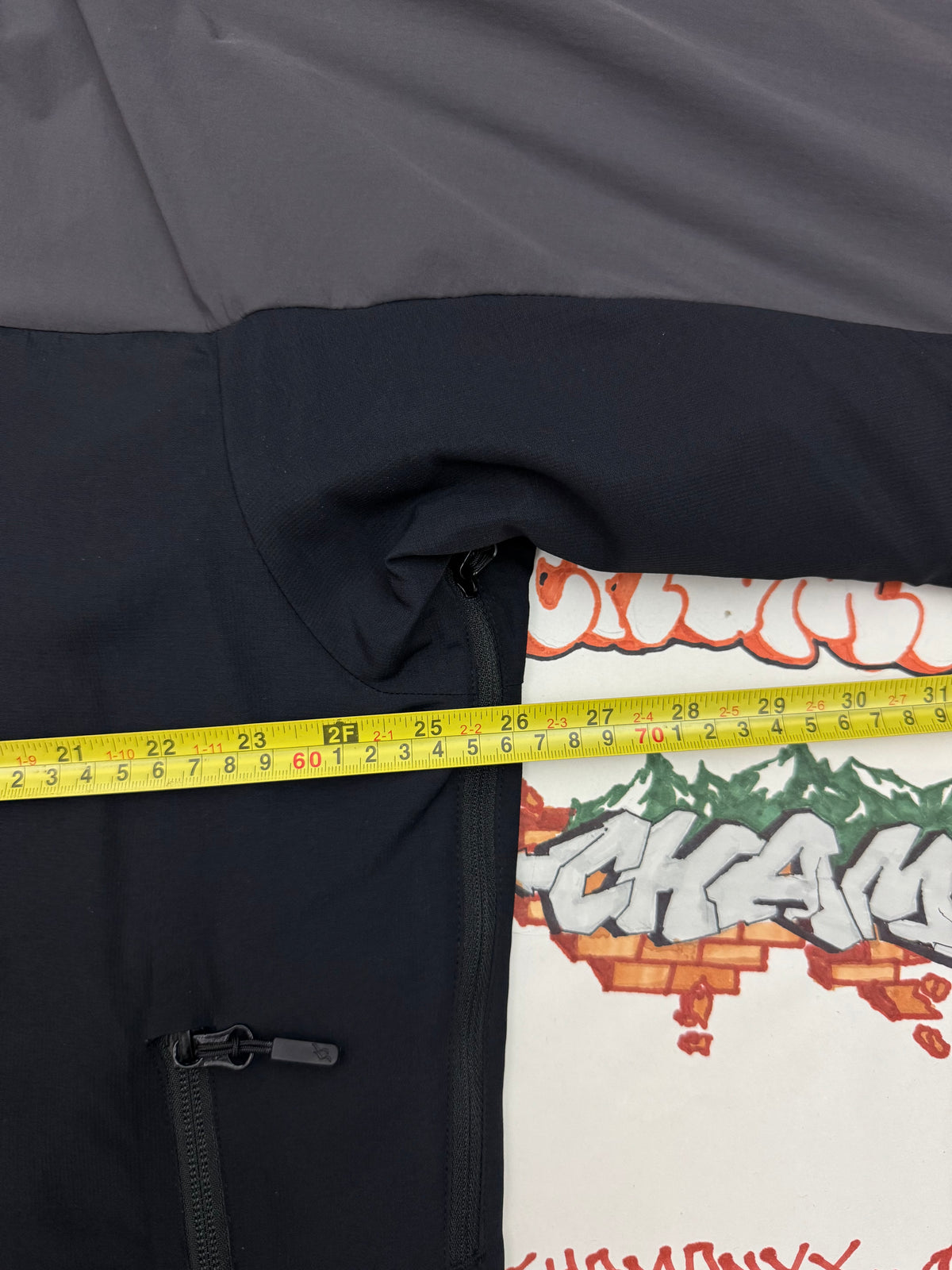 Rab VR Guide Jacket Black Men's XXL 2XL Vapour-Rise Fleece Lined Softshell
