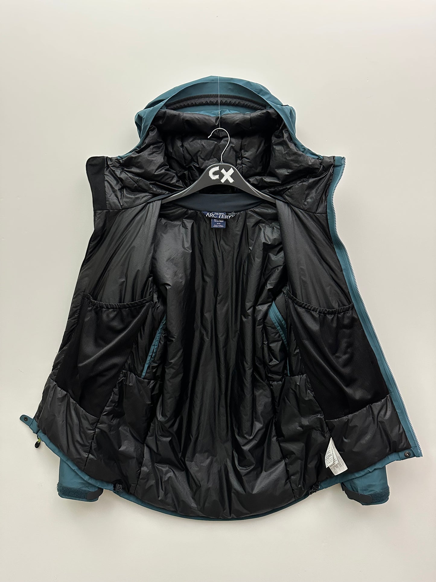 Arc’teryx Fission SL Jacket Hinto Blue Men’s M Medium Gore-Tex