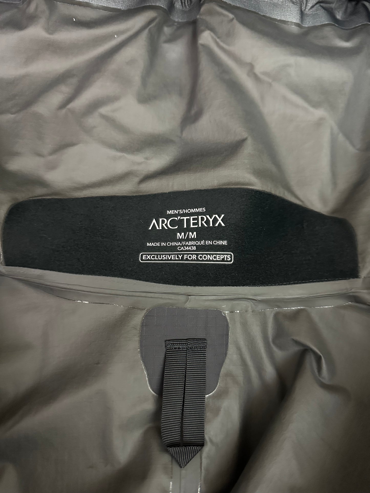 Arc’teryx x Concepts Beta SL Jacket Black Argon Men’s M Medium Gore-Tex