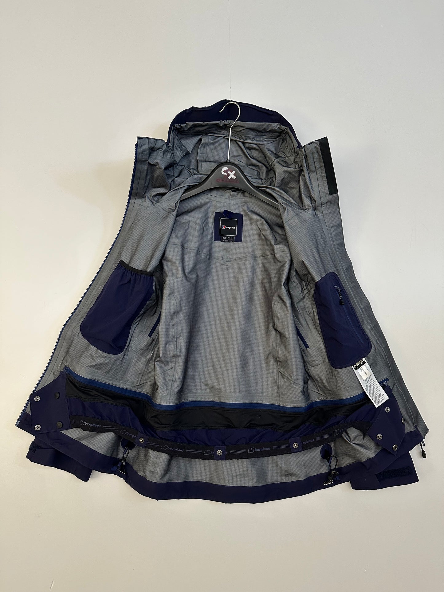 Berghaus Antelao II Jacket Dusk Blue Women's S Small Gore-Tex Pro