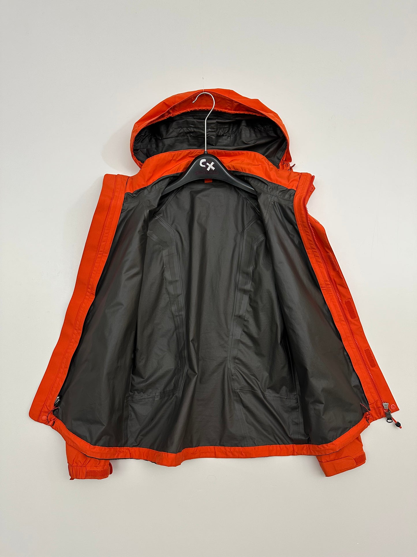 Montbell Alpine GORE-TEX Performance Jacket, Size S Women's, Coral / Charcoal
