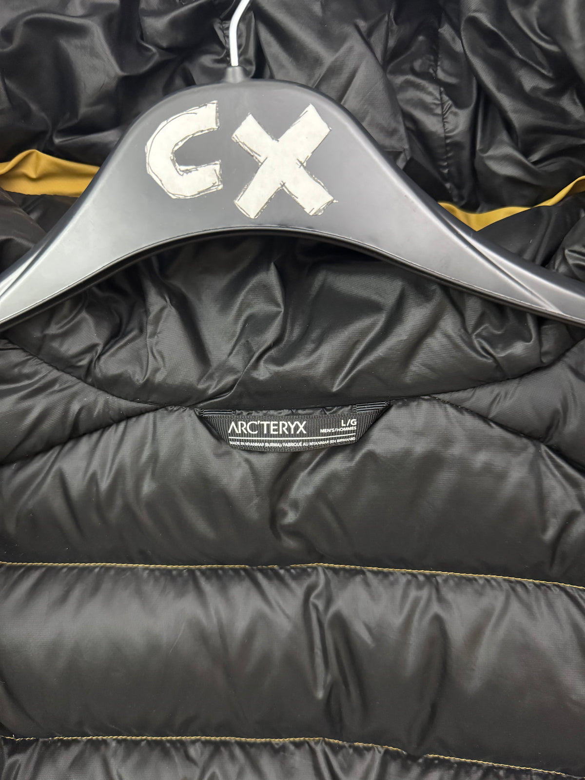 Arc'teryx Thorium AR Hoody 24K Inverse Gold Men's L Large Down Jacket