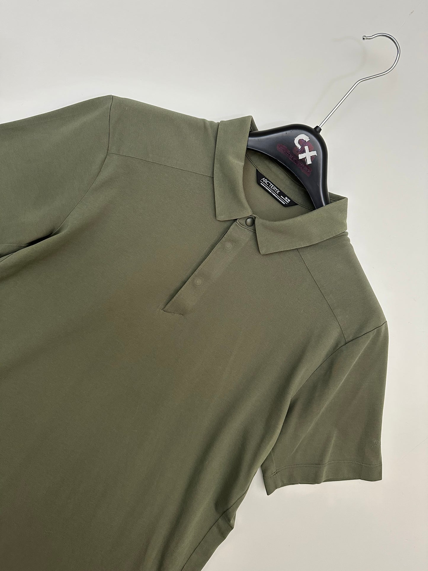 Arc’teryx Eris Polo T-Shirt Forage Green Men’s S Medium