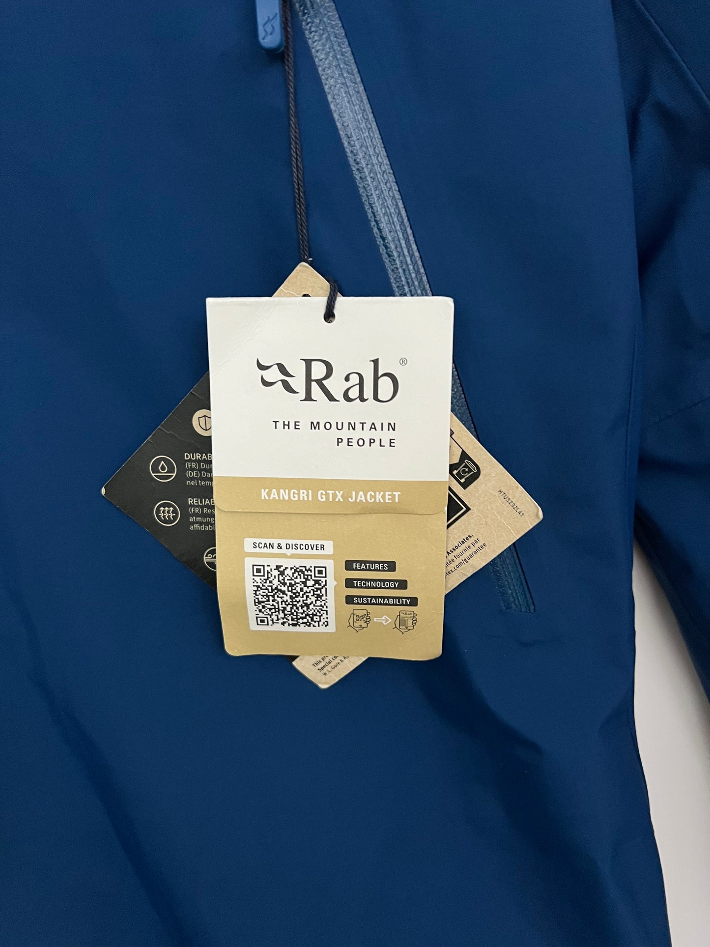 Rab Kangri GTX Jacket Ink Blue Men’s M Gore-Tex