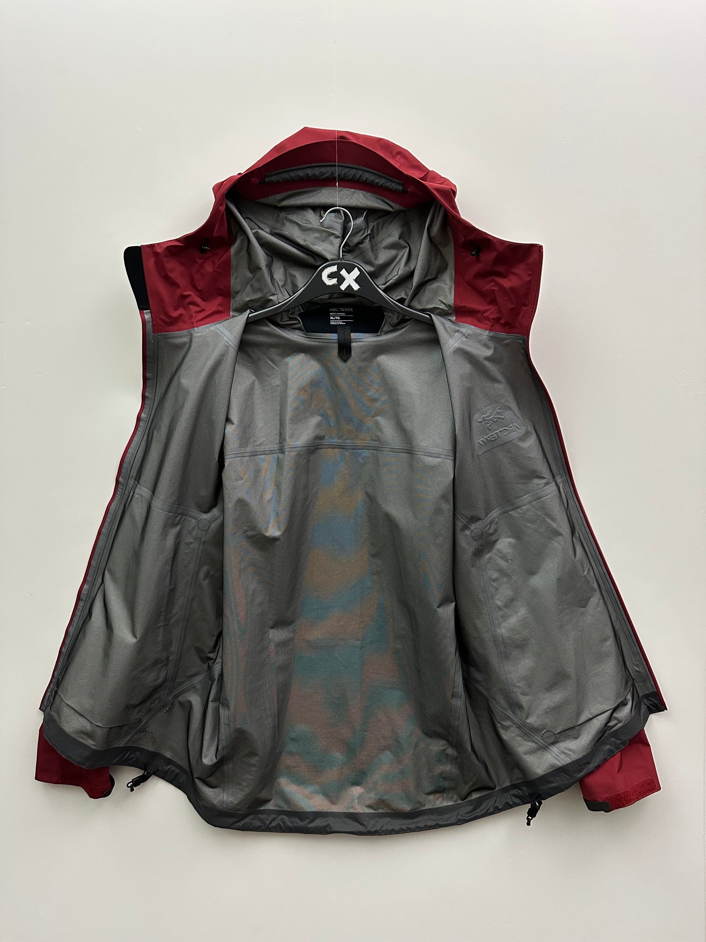 Arc’teryx Beta LT Jacket Bordeaux Red Men’s XL Extra Large Gore-Tex