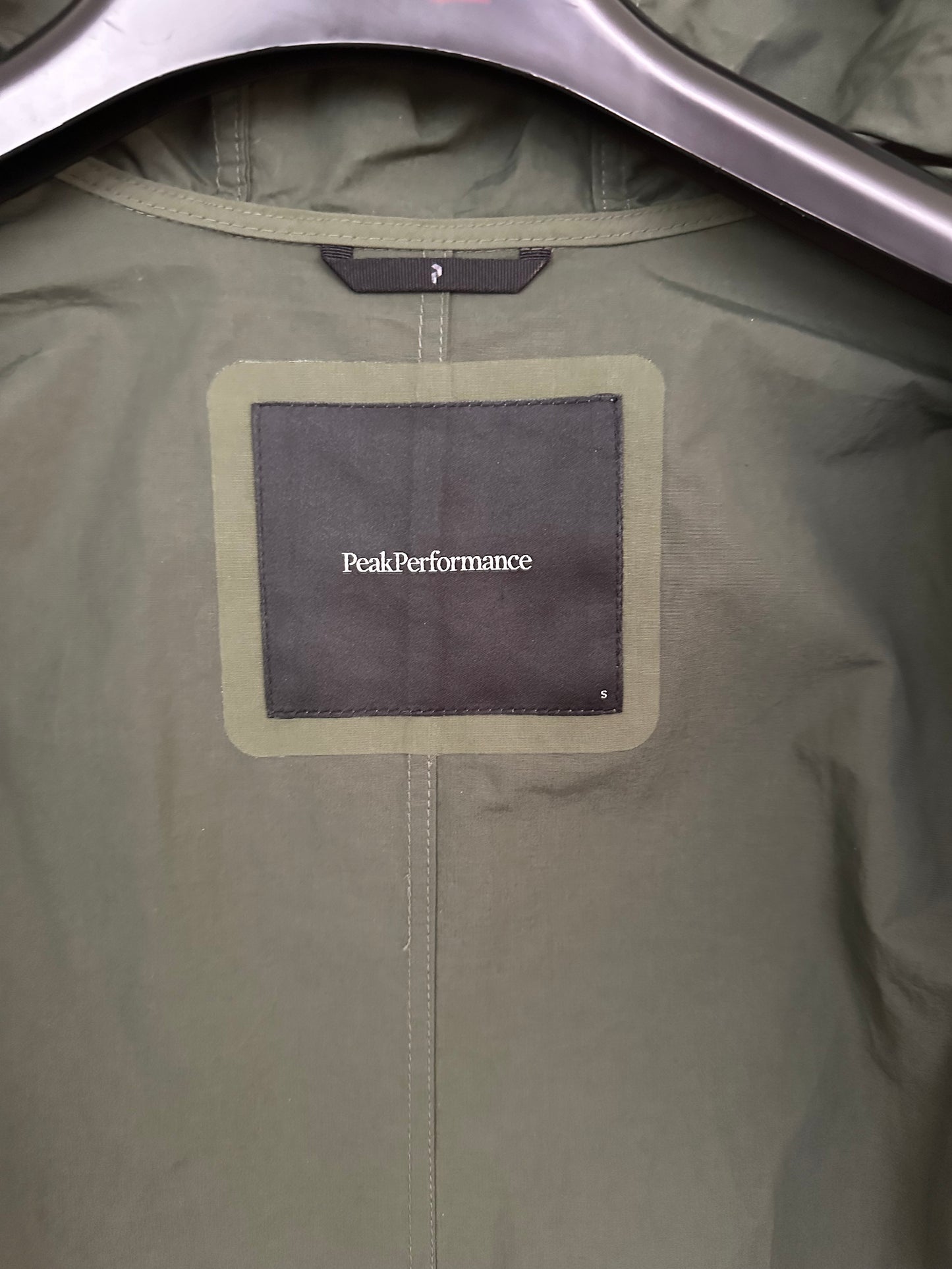 Peak Performance Parka Women’s S Small Pine Needle Green Coat