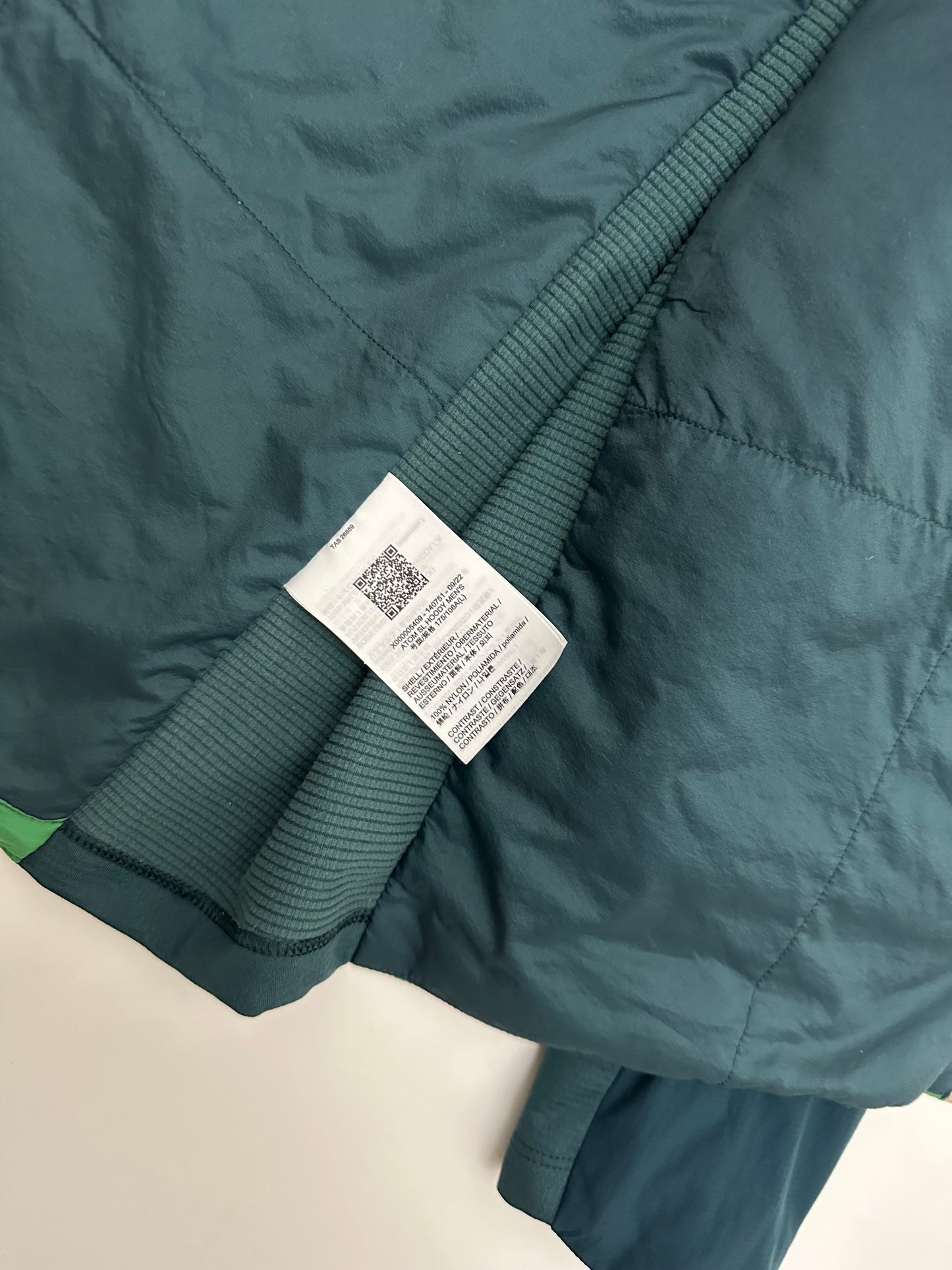 Arc’teryx Atom SL Hoody Jungle Maize Men’s L Large