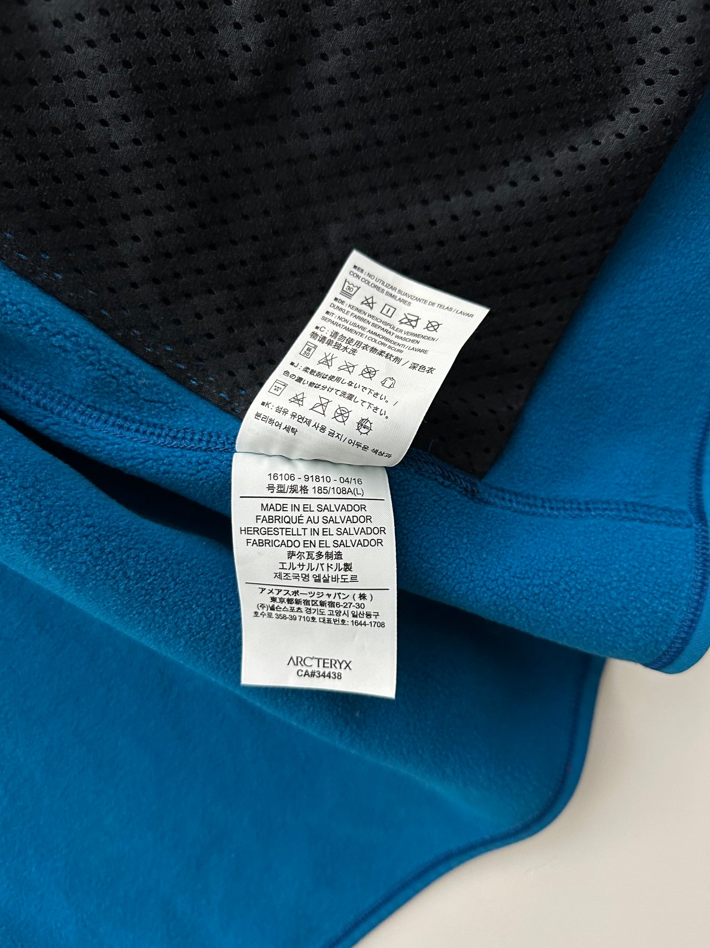 Arc’teryx Fortrez Jacket Blue Men’s L Large