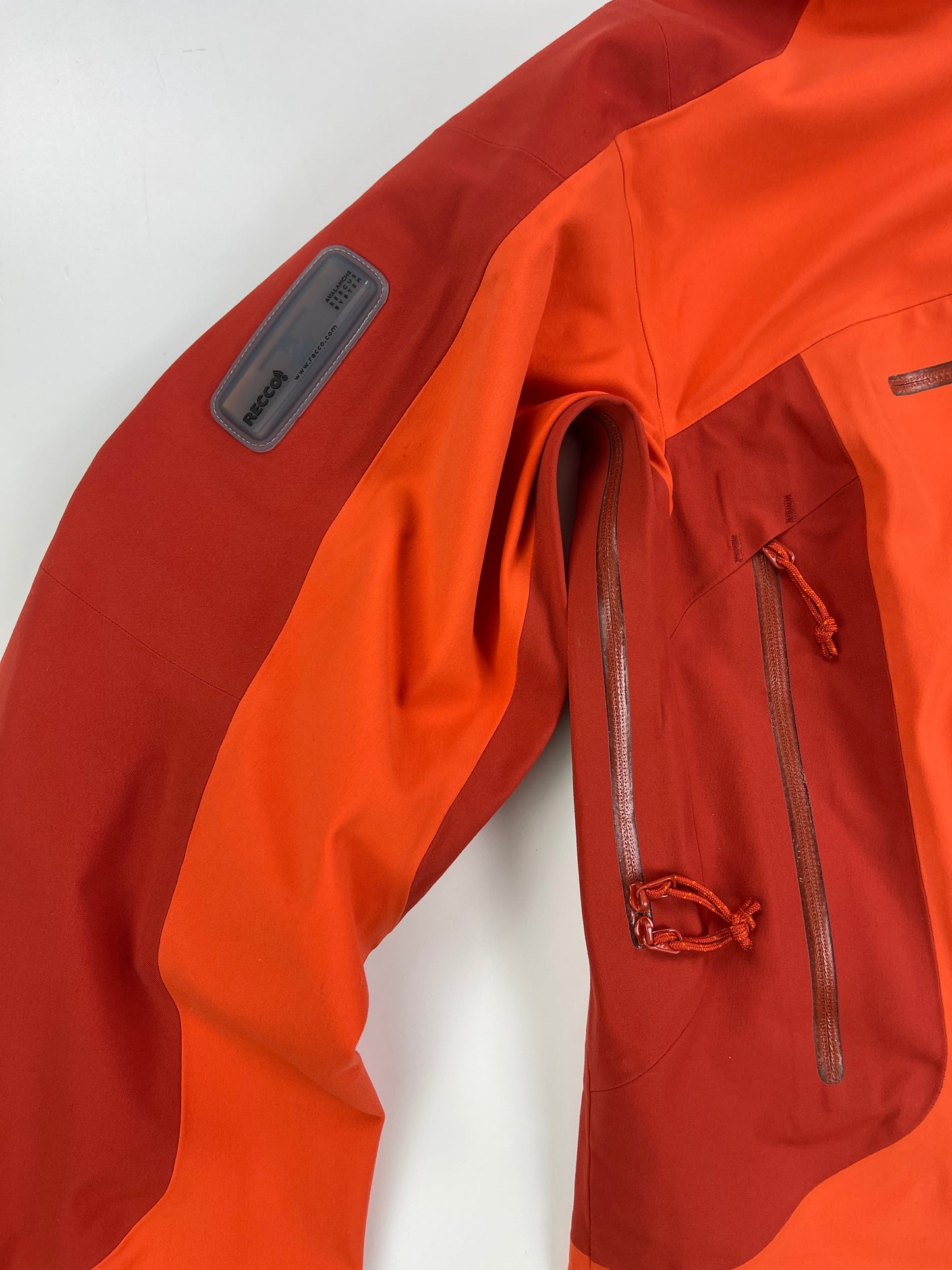 Arc'teryx Sidewinder Jacket Women’s M Medium Orange Gore-Tex RECCO