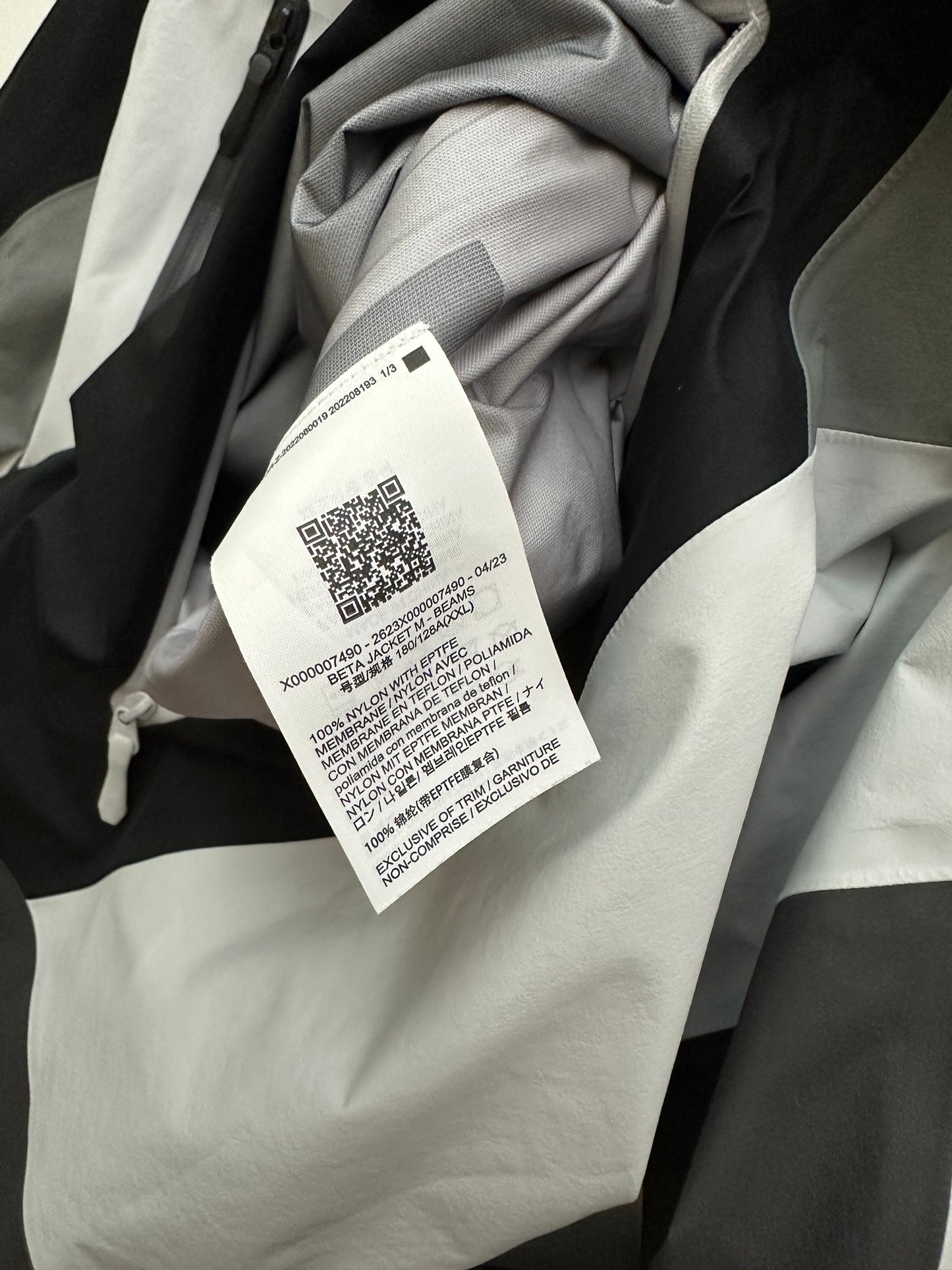Arc'teryx x Beams Beta Jacket Tranquil Men’s XXL /  Gore-Tex