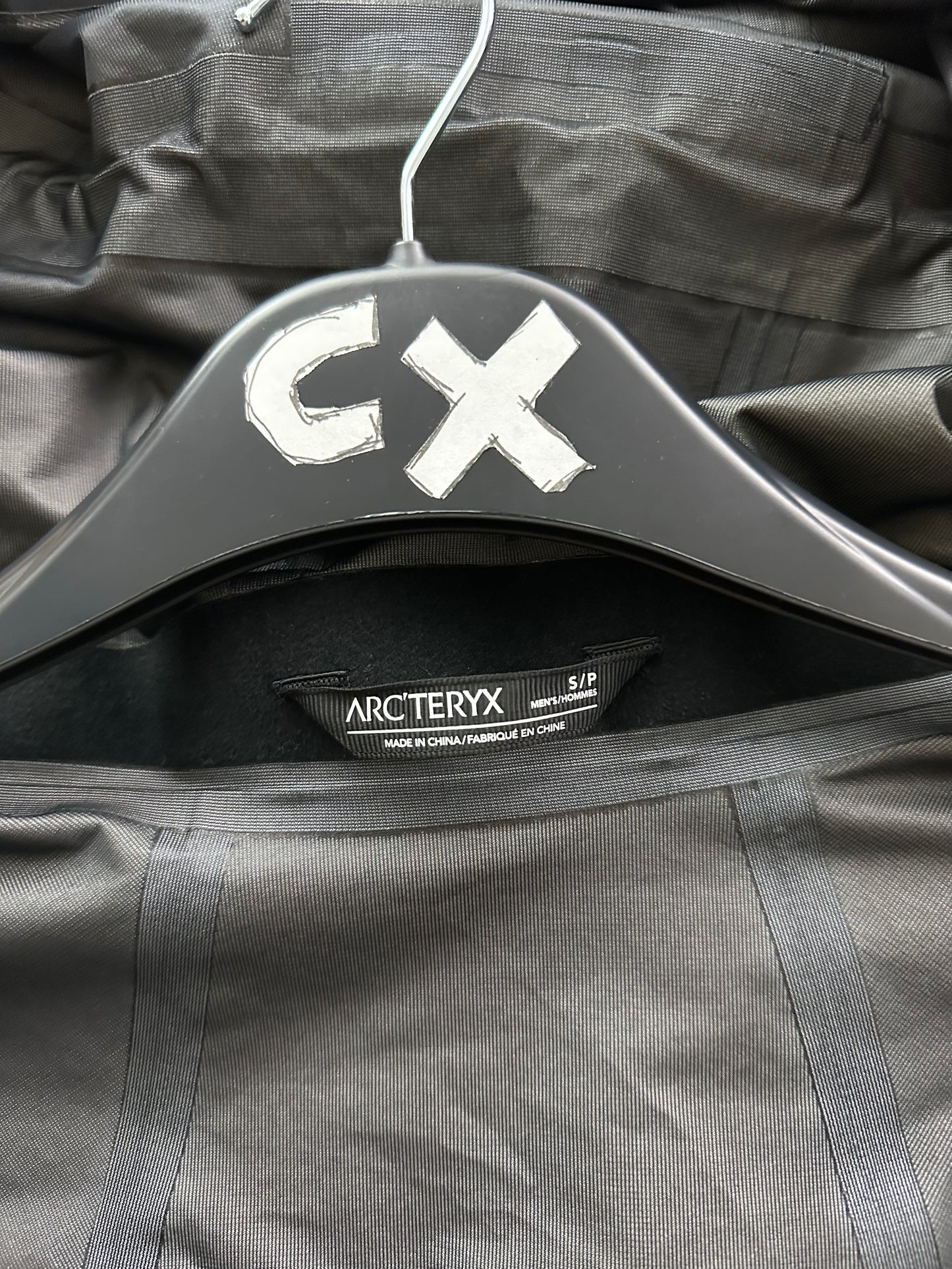 Arc’teryx Sawyer Coat Black Men’s S Small Gore-Tex