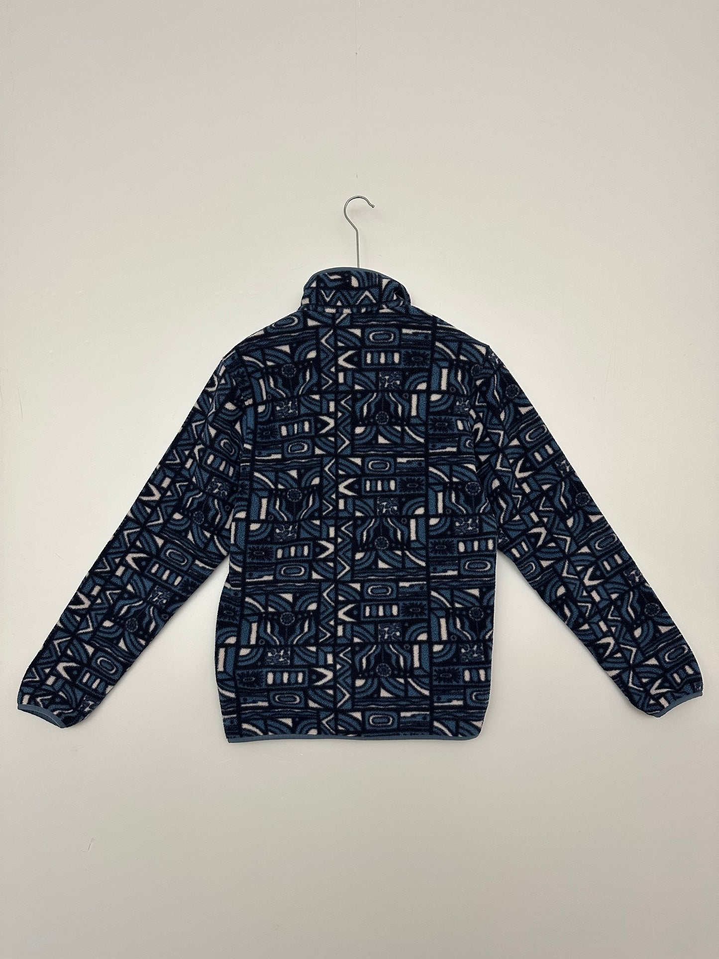 Patagonia Lightweight Synchilla Snap-T New Visions: New Navy Men's Small Fleece