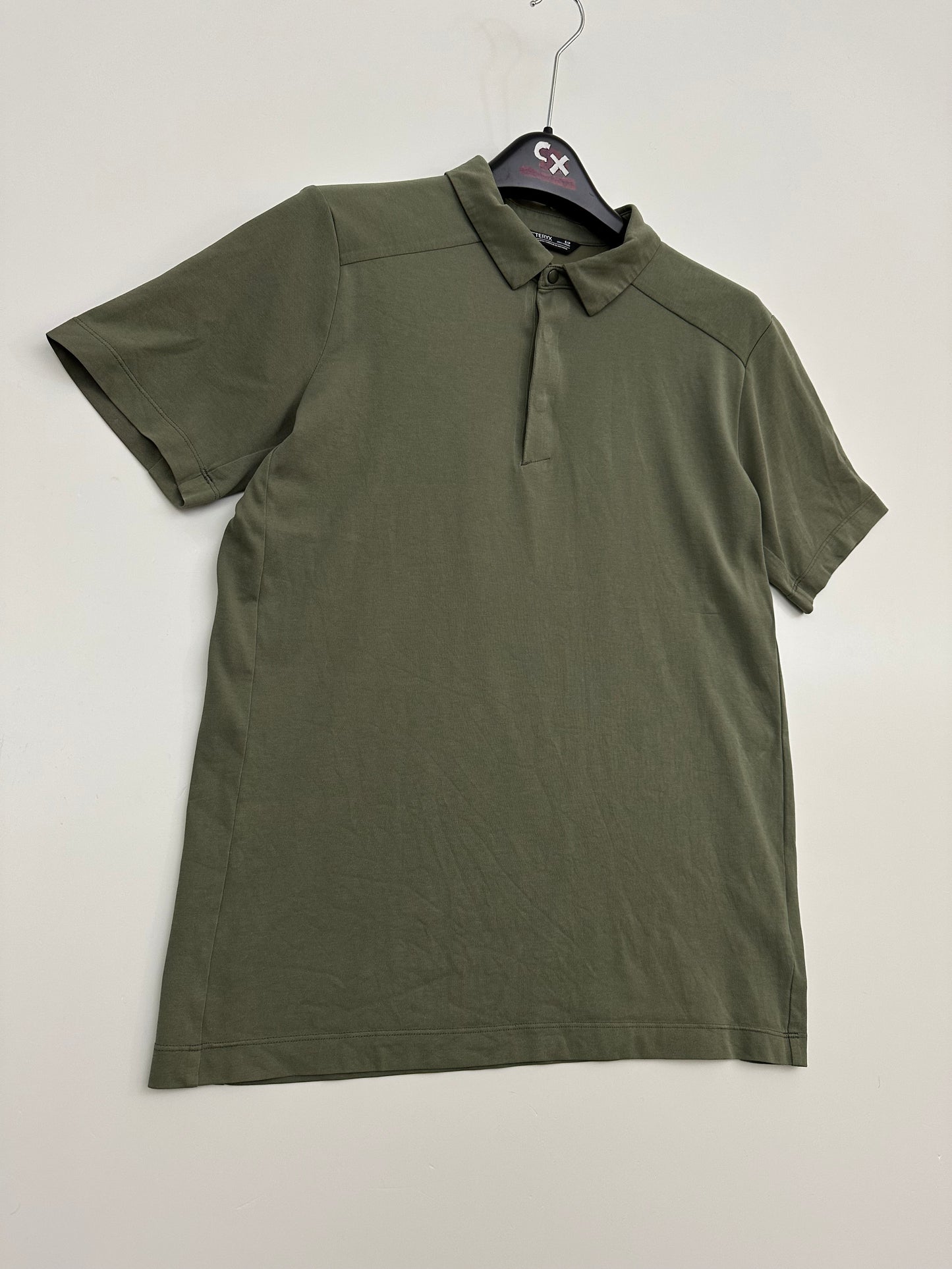Arc’teryx Eris Polo T-Shirt Forage Green Men’s S Small