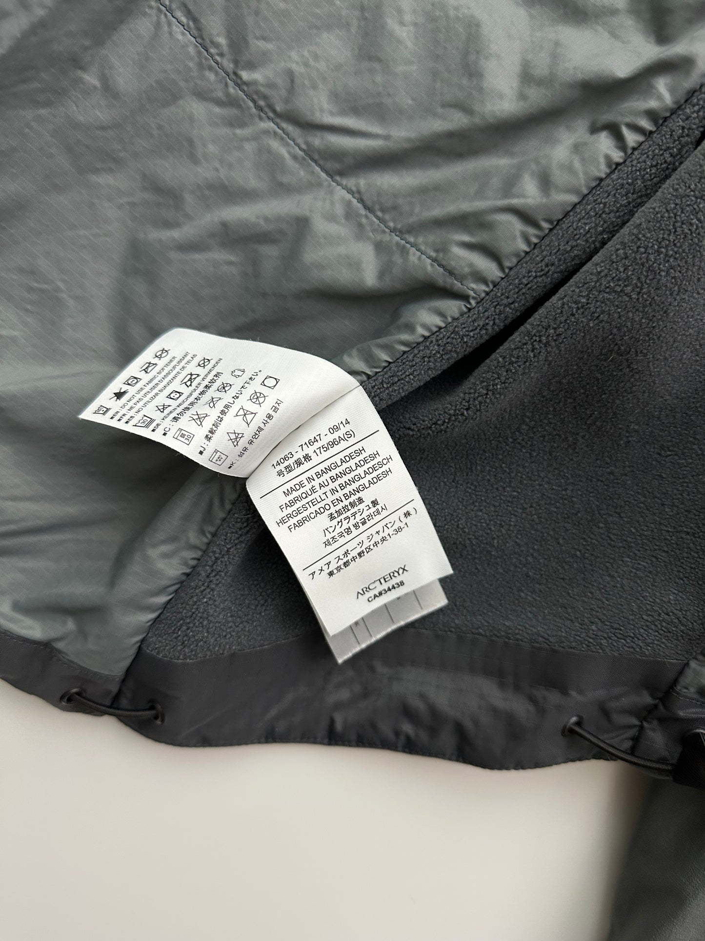 Arc’teryx LEAF Atom LT Hoody Gen1 Wolf Grey Men’s S Small