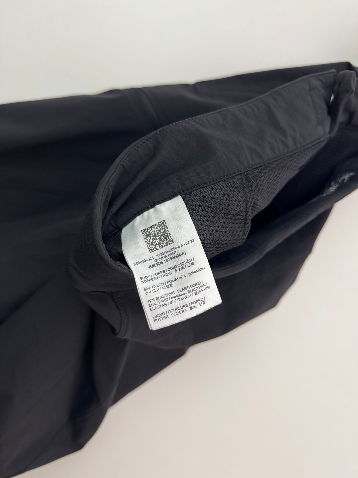 Arc'teryx Gamma Pant Men's 34 Black