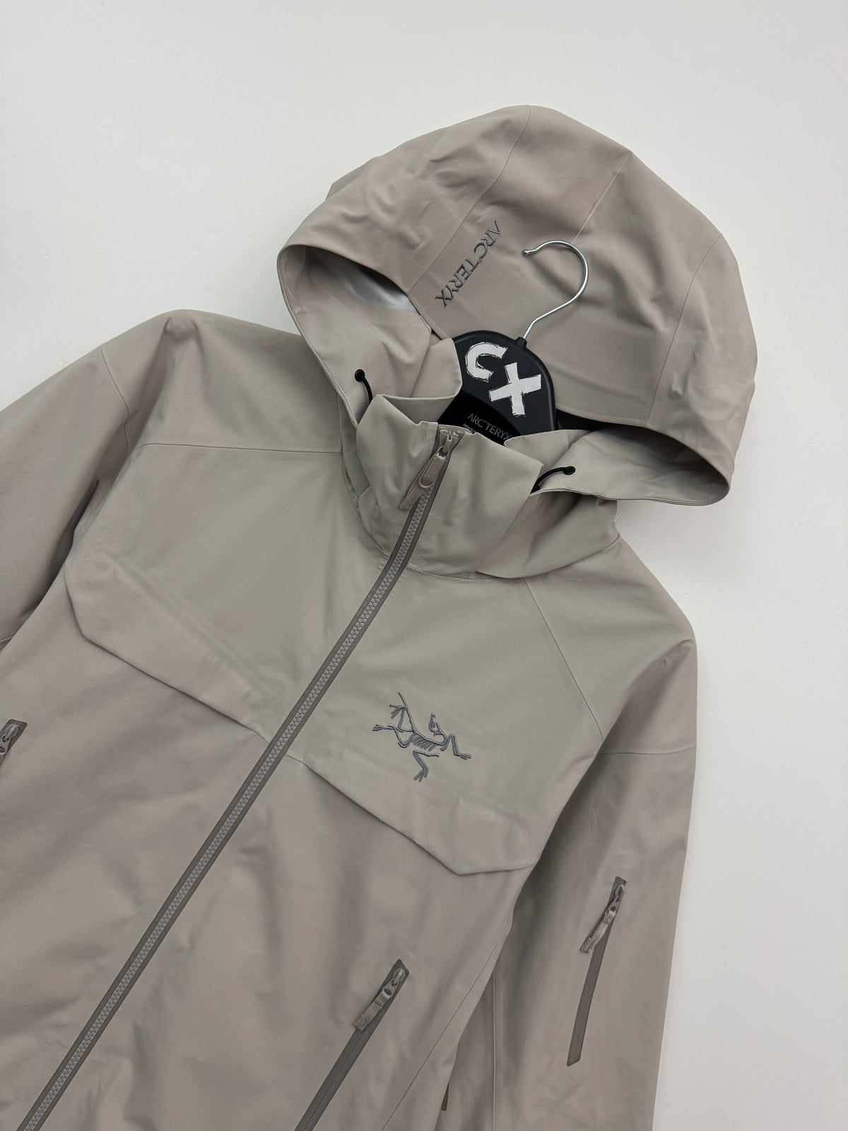 Arc'teryx Macai Shell Jacket Warm Stone Men's M Medium Gore-Tex RECCO